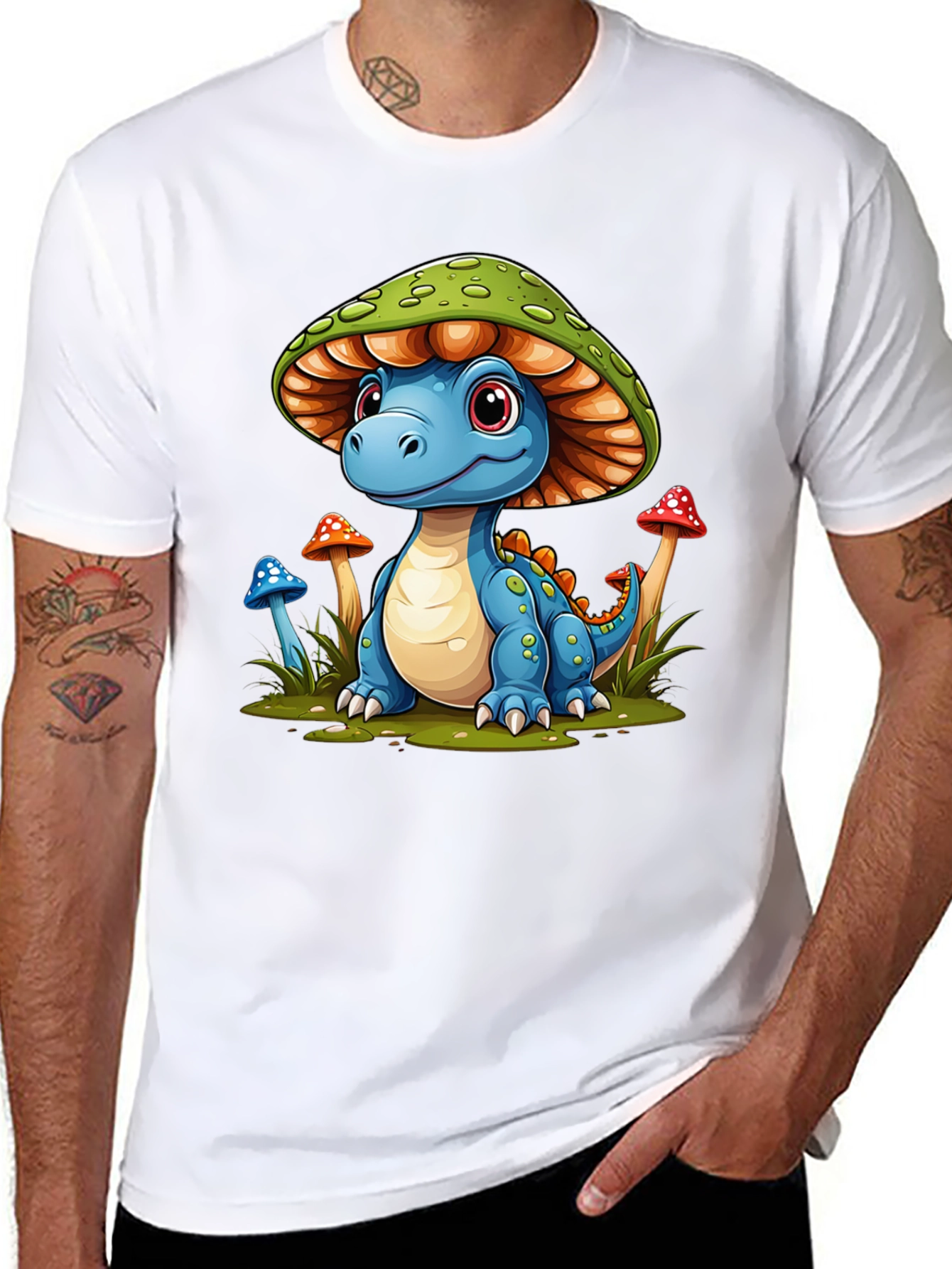 Mushroom Dino T-Shirt