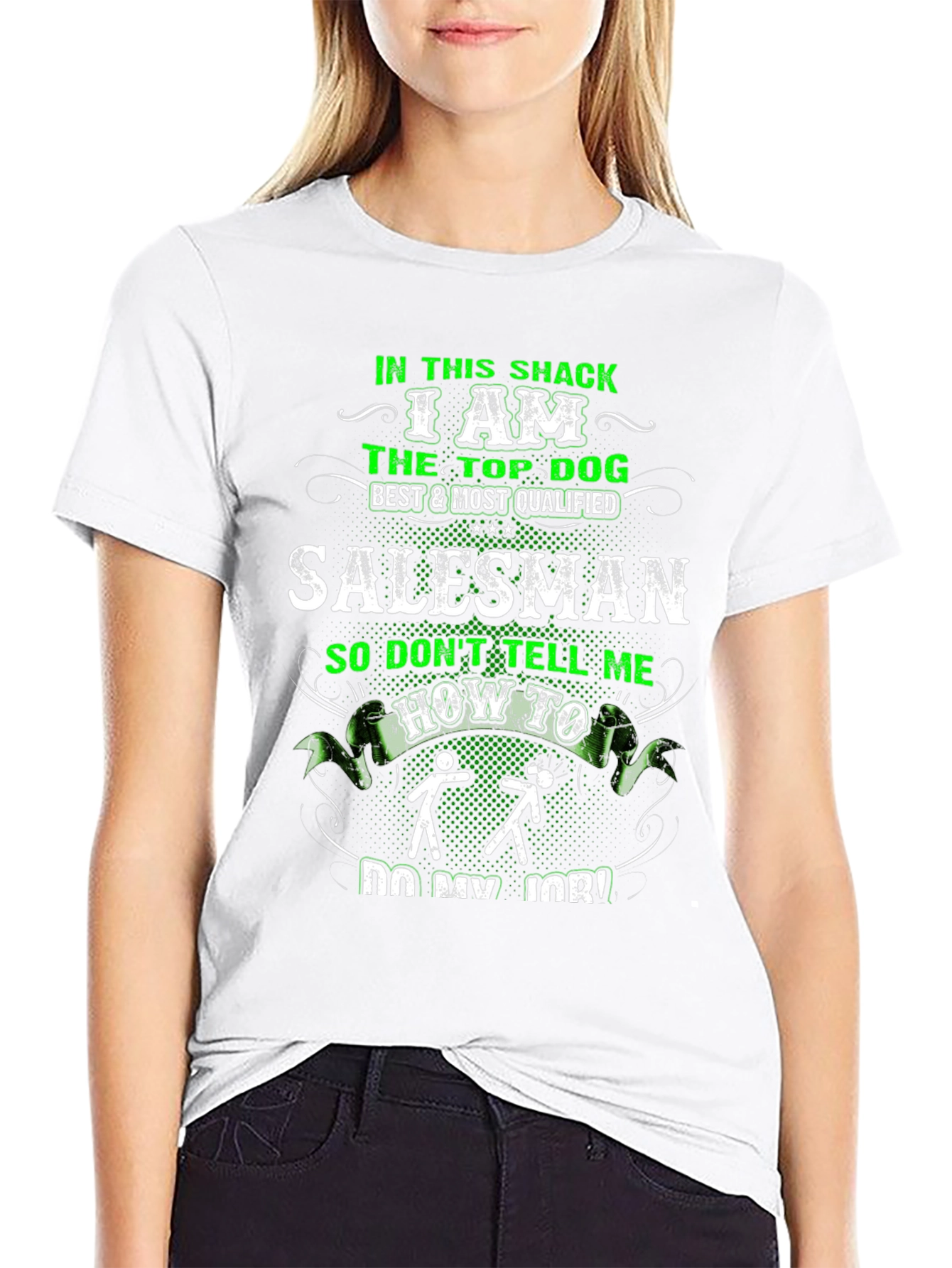 Top Dog Salesman Graphic T-Shirt