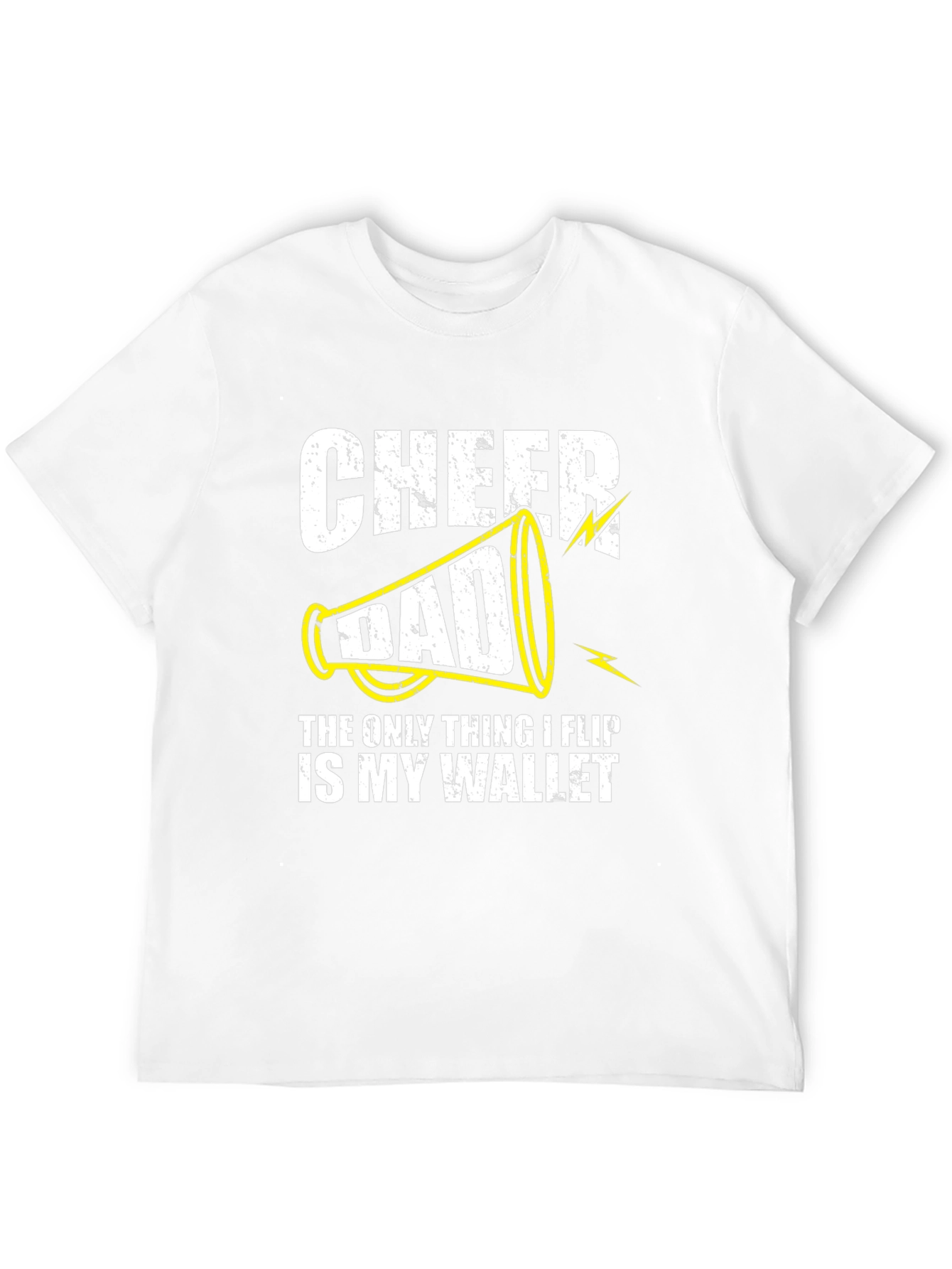 Cheer Dad T-Shirt Funny Cheerleading Parent Tee