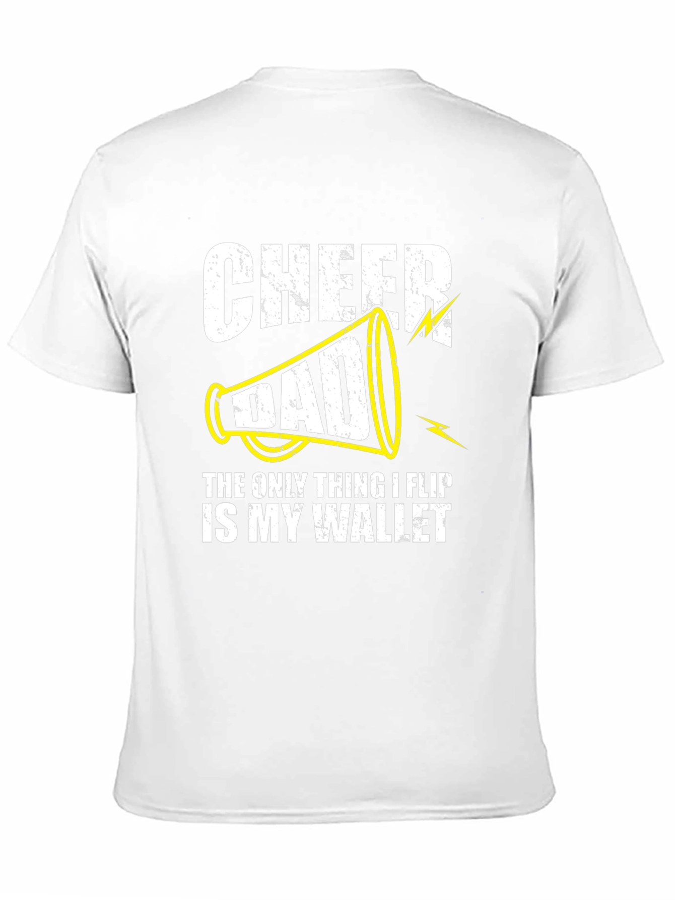 Cheer Dad T-Shirt Funny Cheerleading Parent Tee