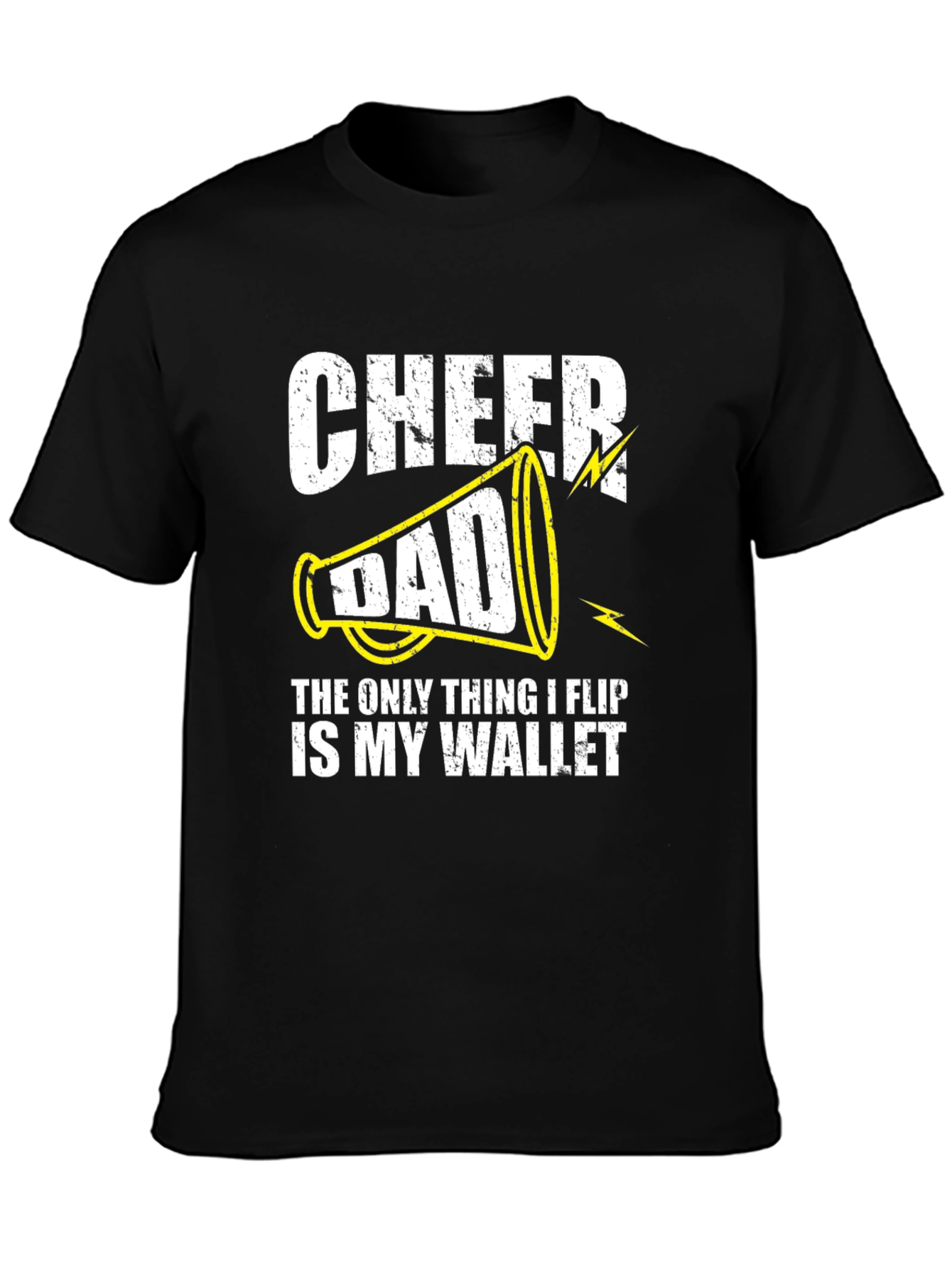 Cheer Dad T-Shirt Funny Cheerleading Parent Tee