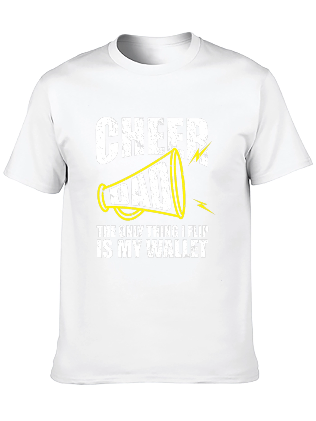 Cheer Dad T-Shirt Funny Cheerleading Parent Tee