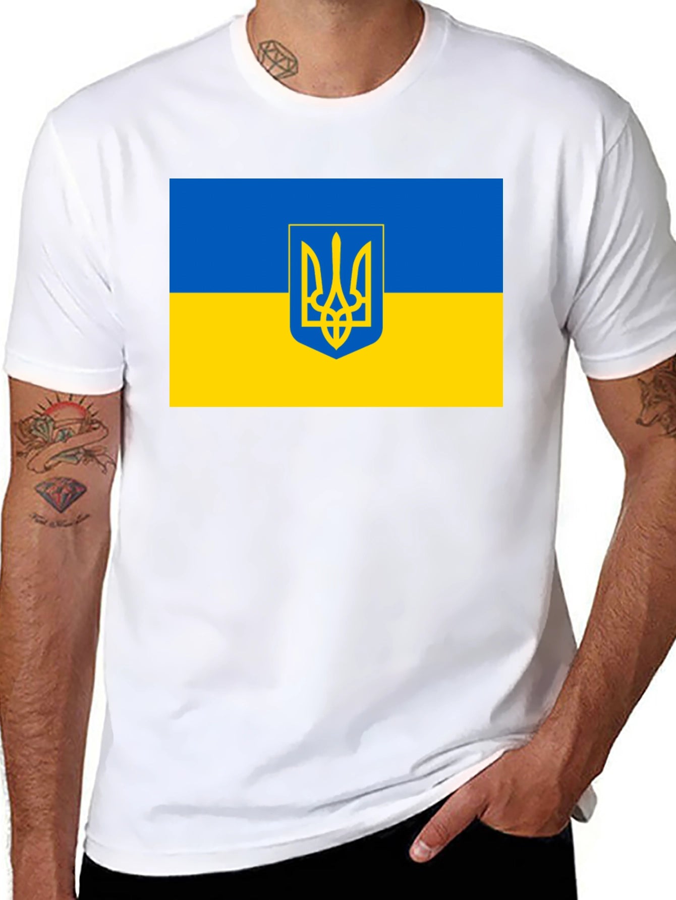 Ukraine Flag T-Shirt - Support Ukraine!