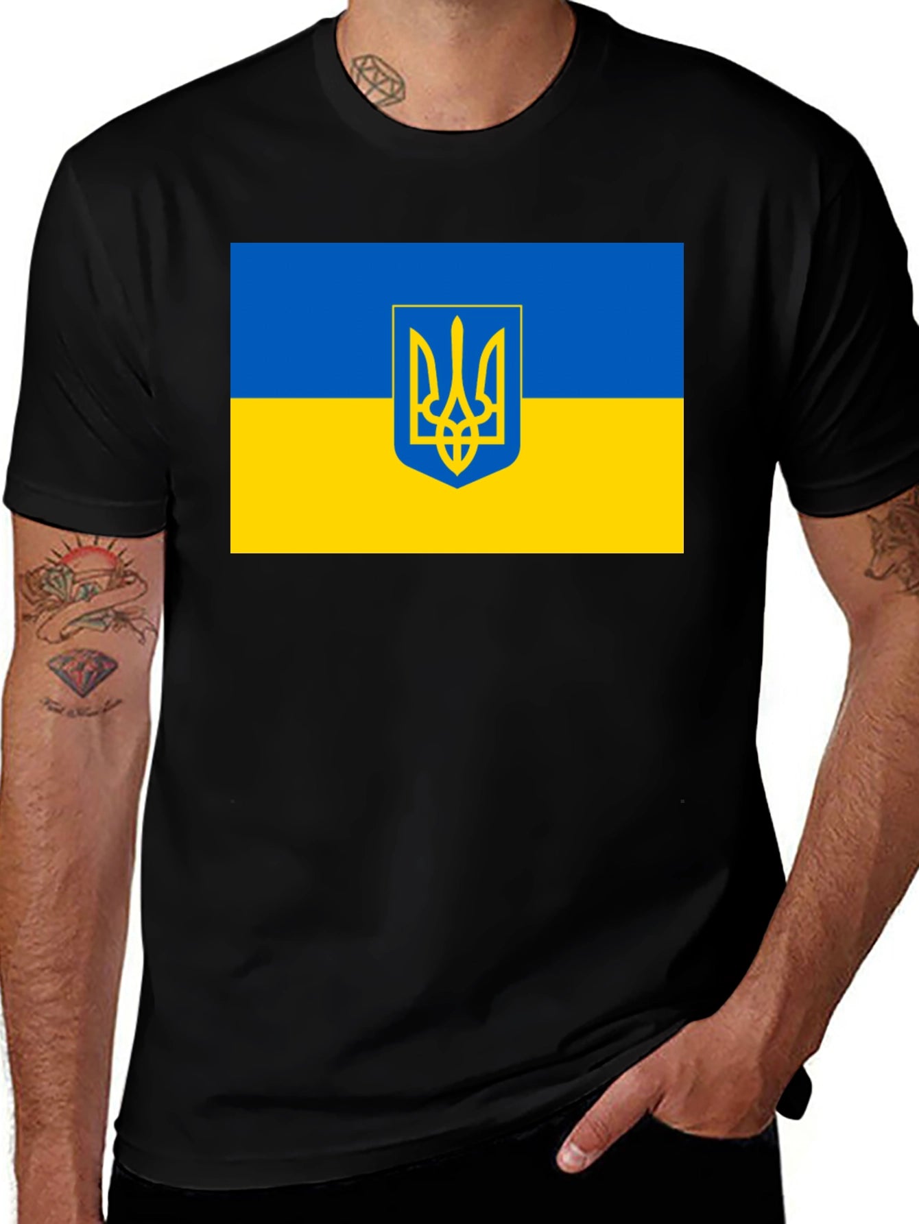 Ukraine Flag T-Shirt - Support Ukraine!