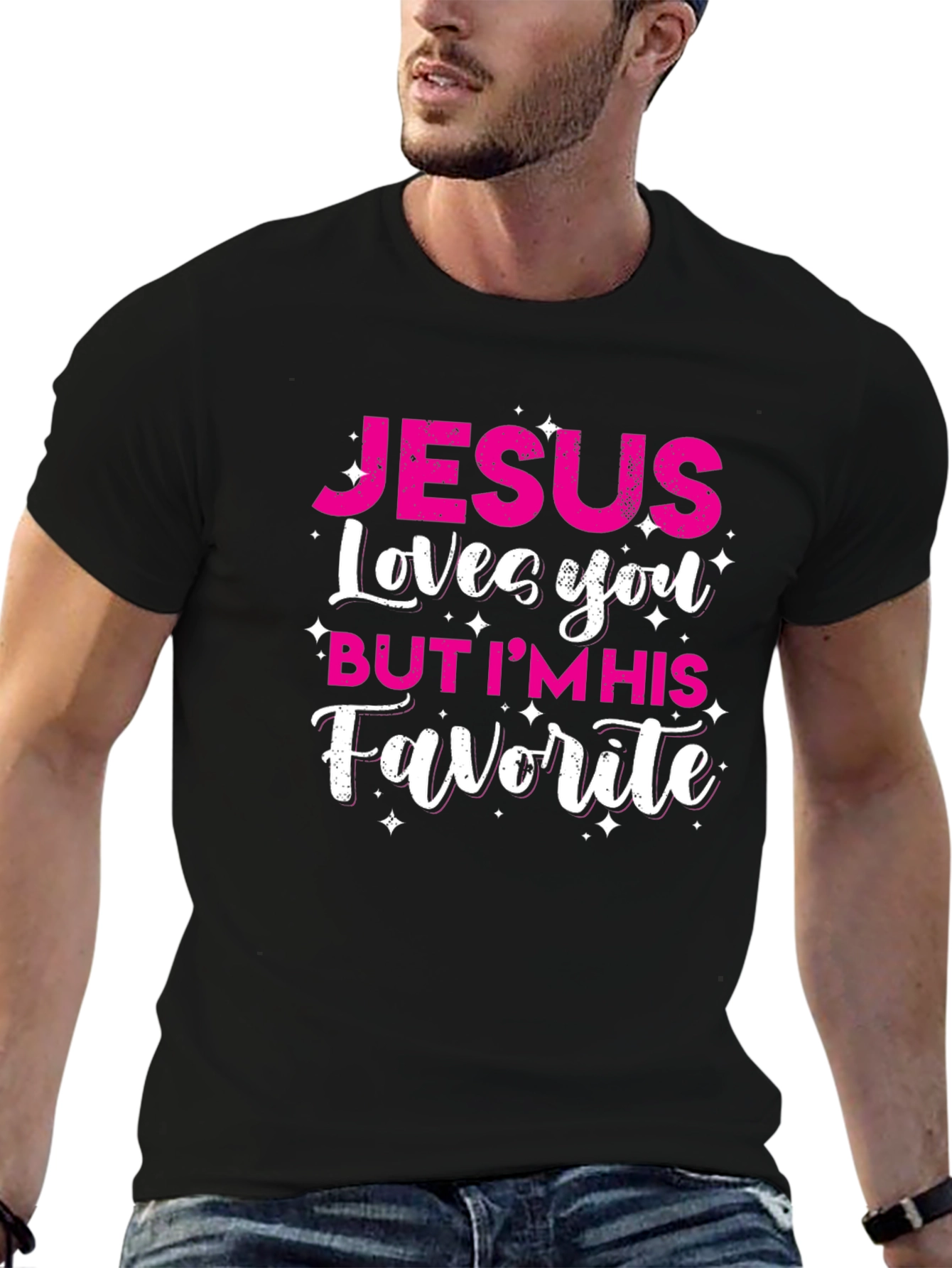Jesus Loves You T-Shirt - Religious Humor Tee