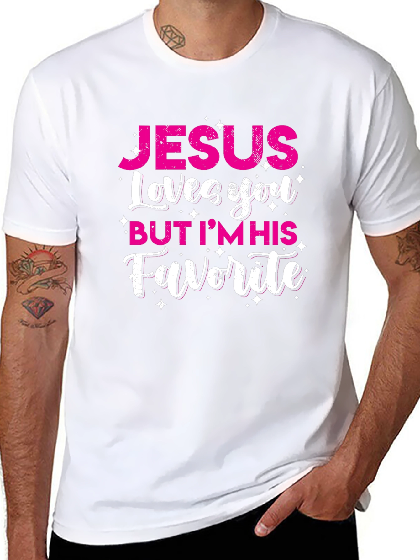 Jesus Loves You T-Shirt - Religious Humor Tee