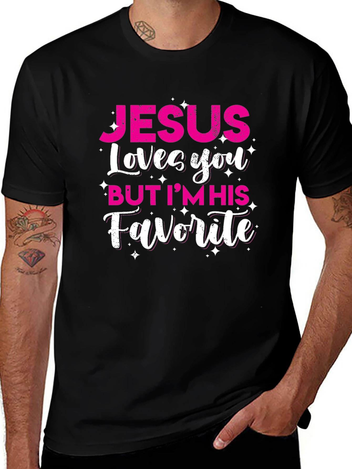 Jesus Loves You T-Shirt - Religious Humor Tee
