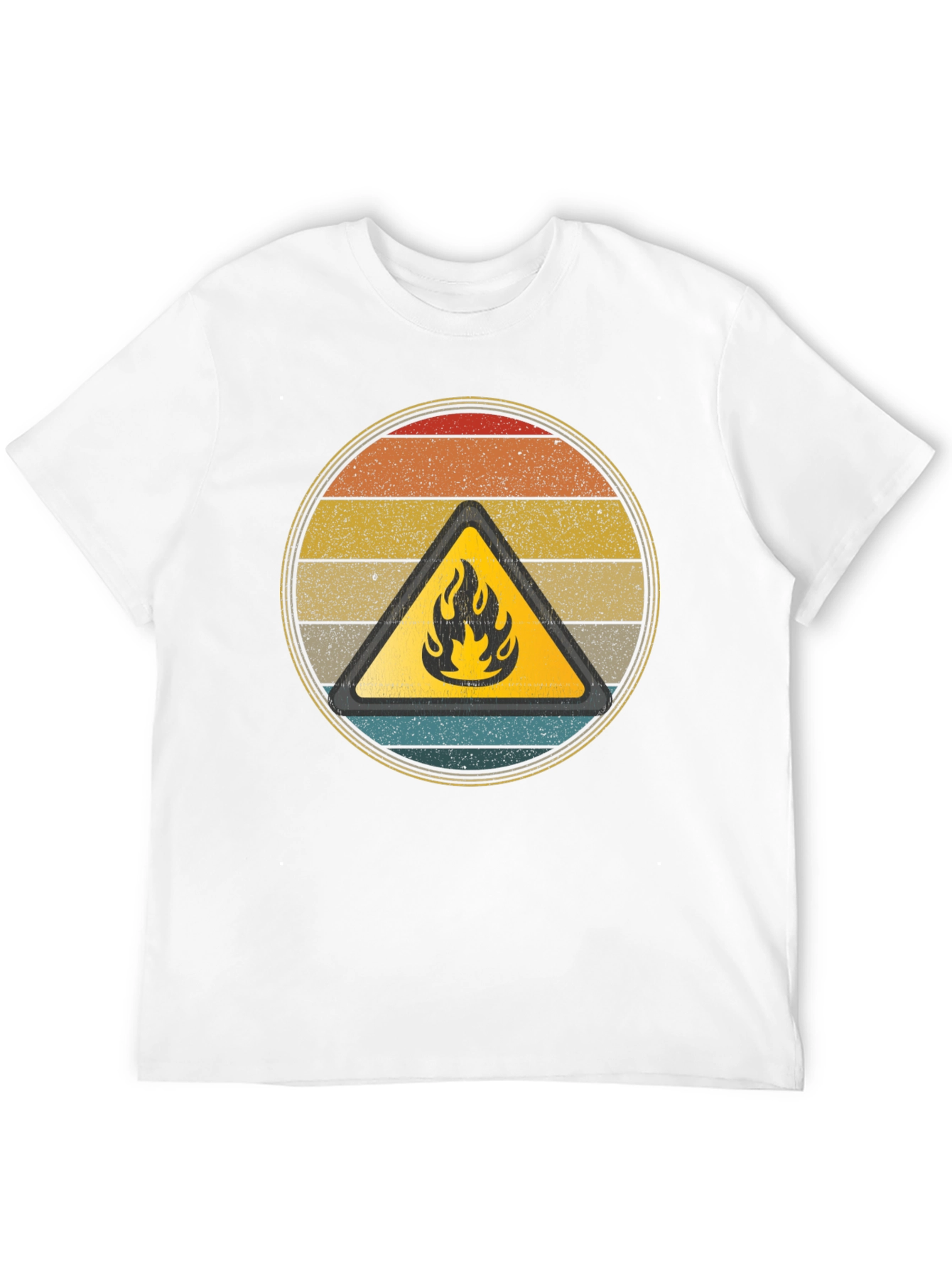 Retro Fire Hazard Graphic Tee