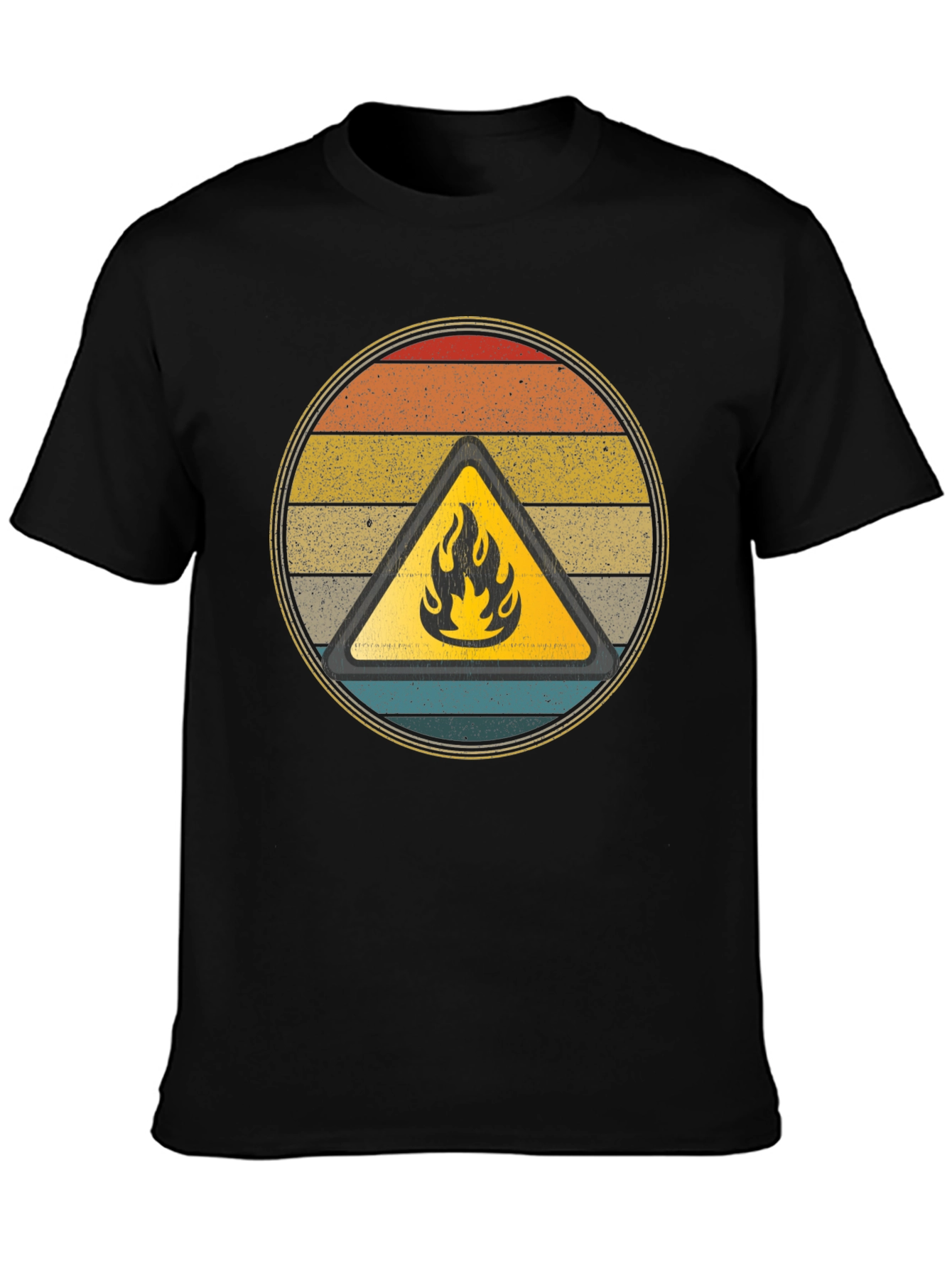 Retro Fire Hazard Graphic Tee