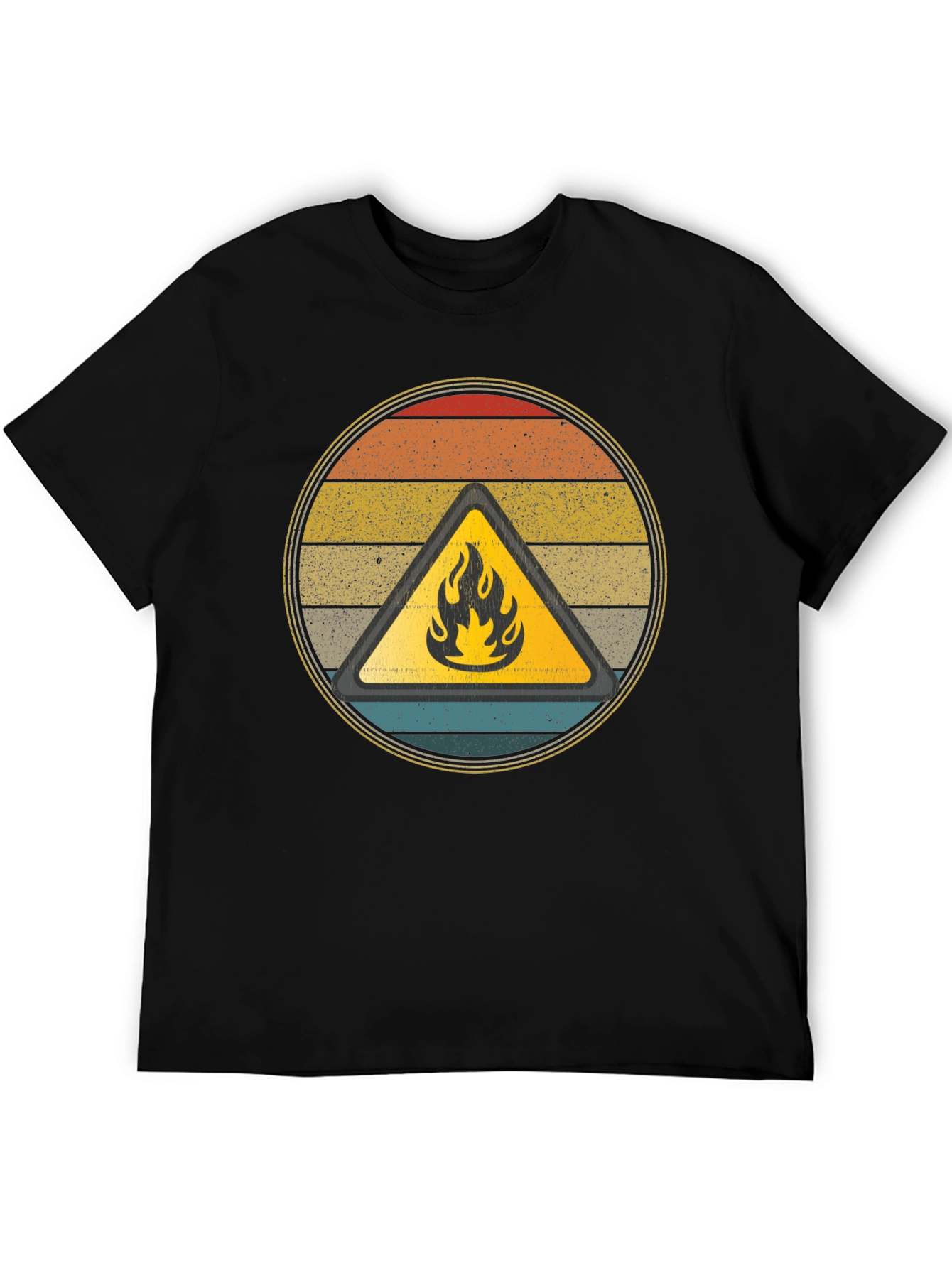 Retro Fire Hazard Graphic Tee