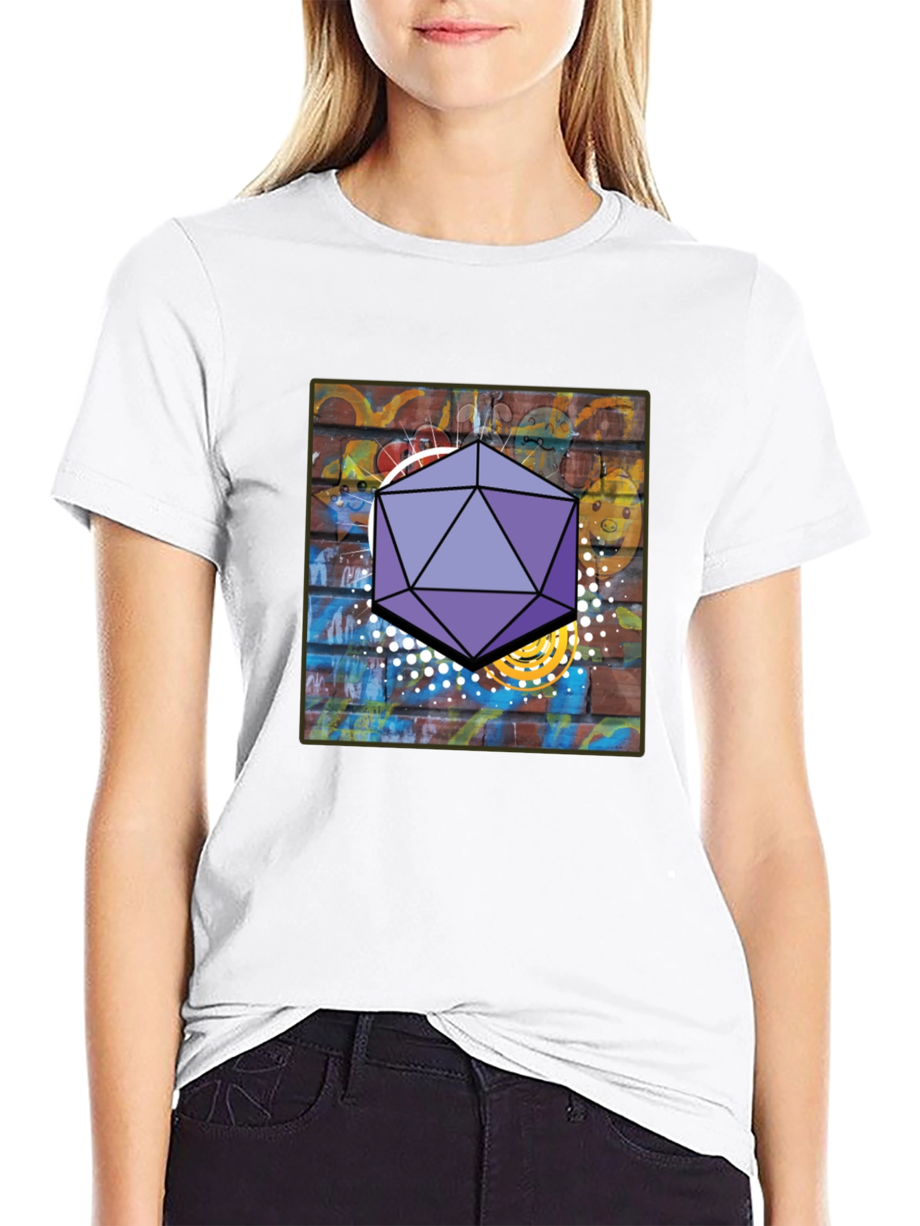 D20 Dice Graphic T-Shirt
