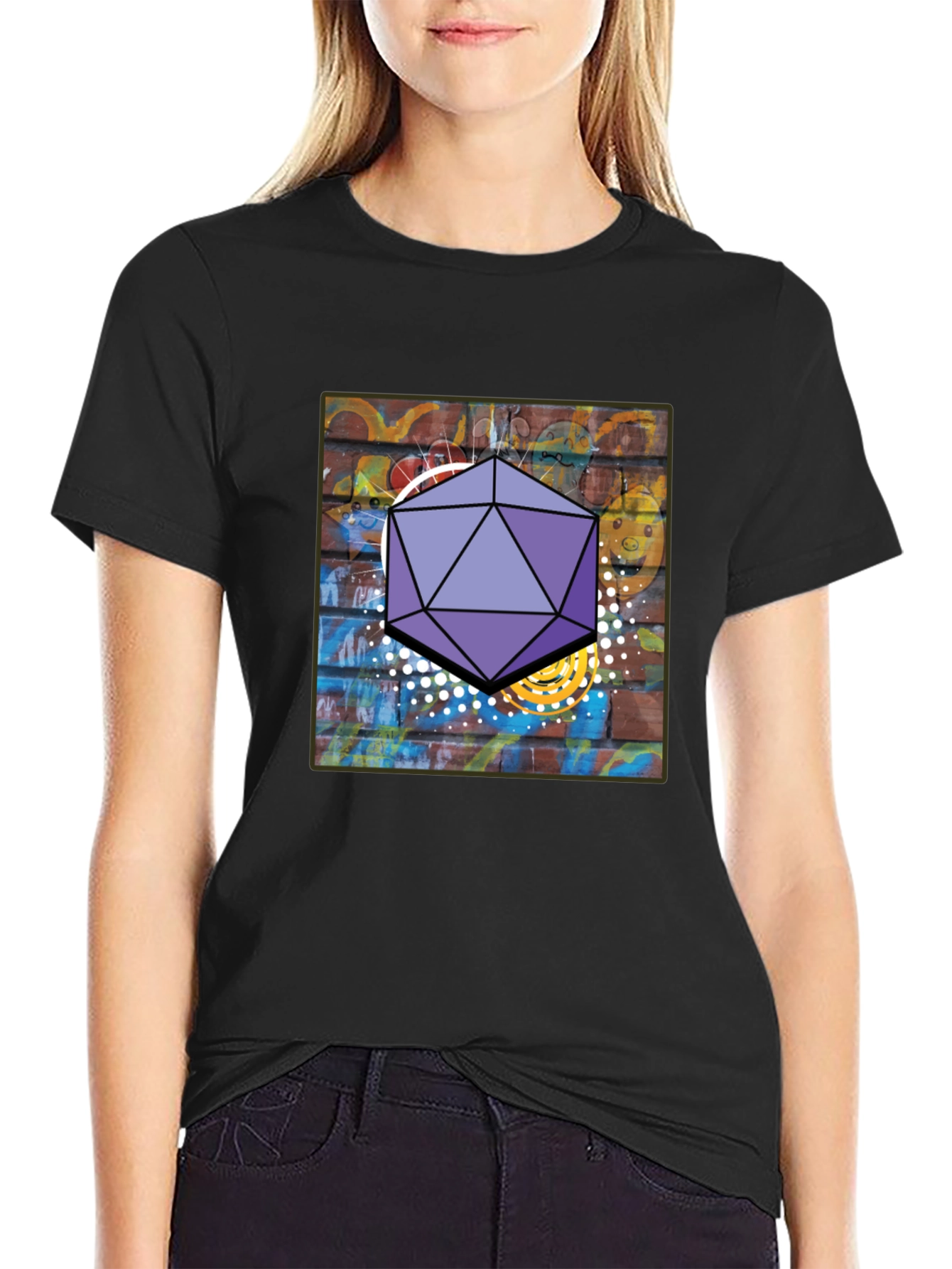 D20 Dice Graphic T-Shirt