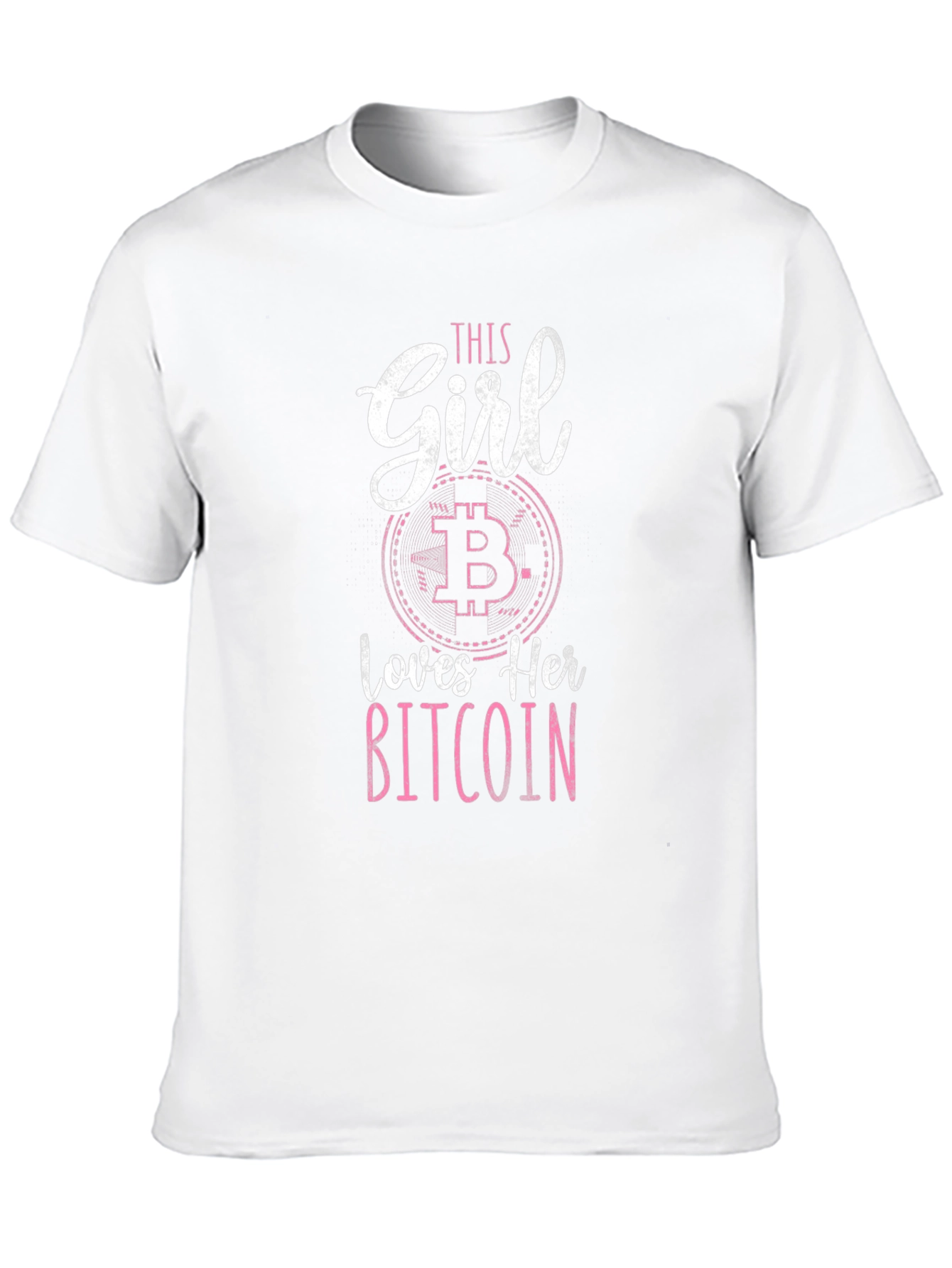 This Girl Loves Her Bitcoin Crypto T-Shirt