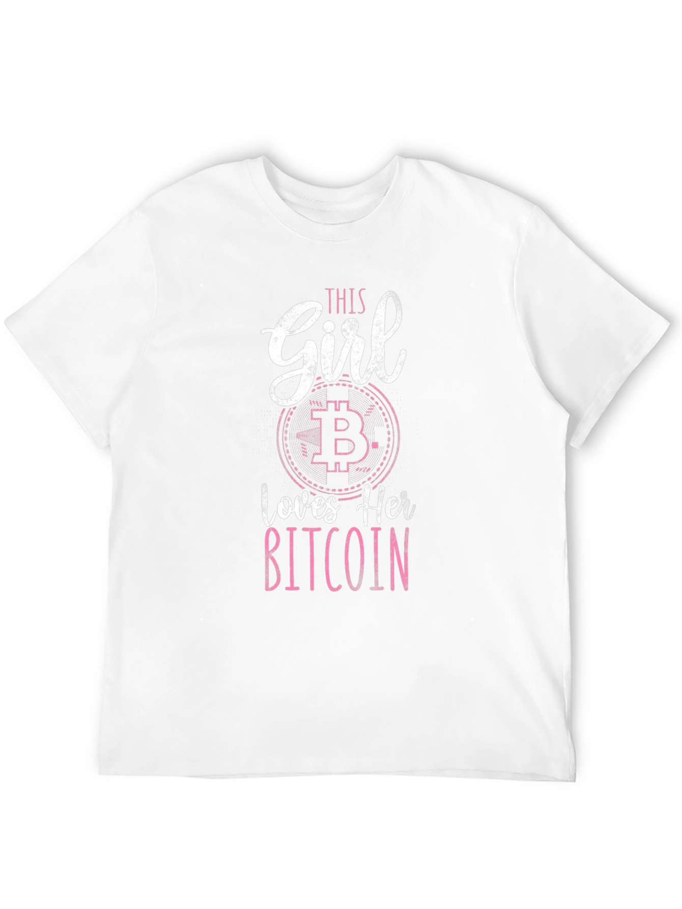This Girl Loves Her Bitcoin Crypto T-Shirt