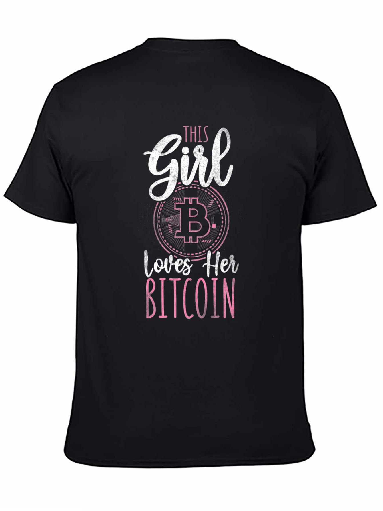 This Girl Loves Her Bitcoin Crypto T-Shirt