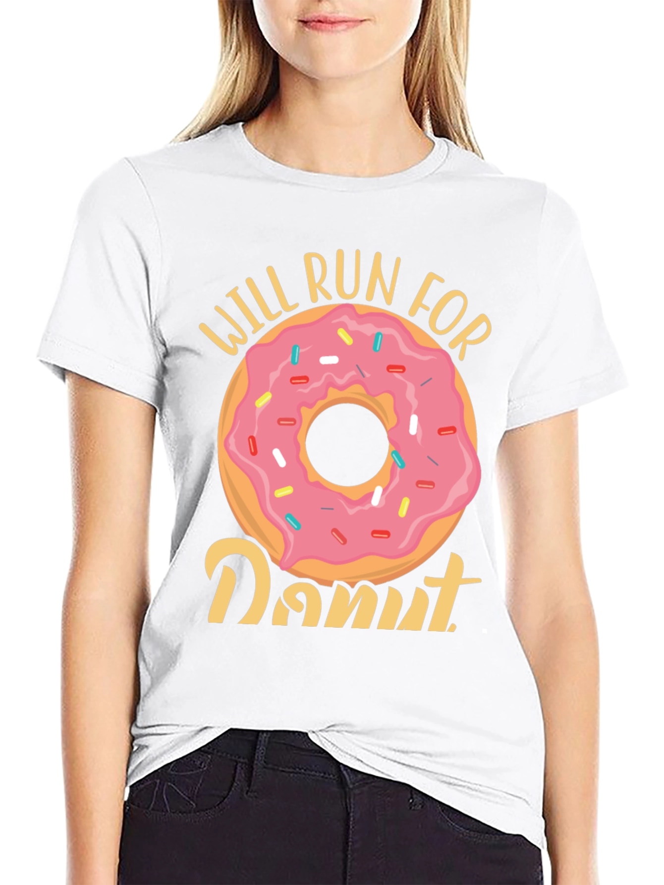 Will Run for Donut T-Shirt