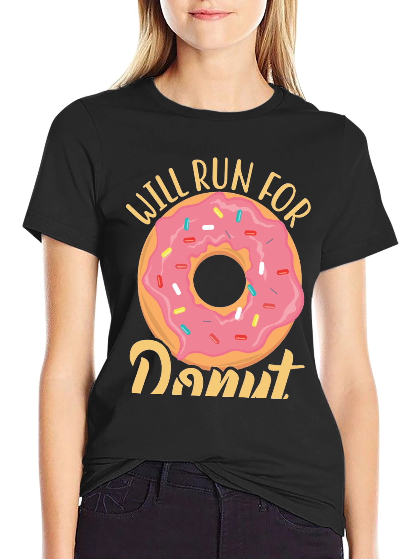 Will Run for Donut T-Shirt