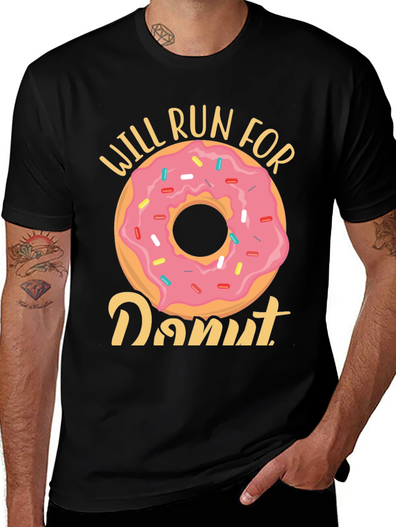 Will Run for Donut T-Shirt