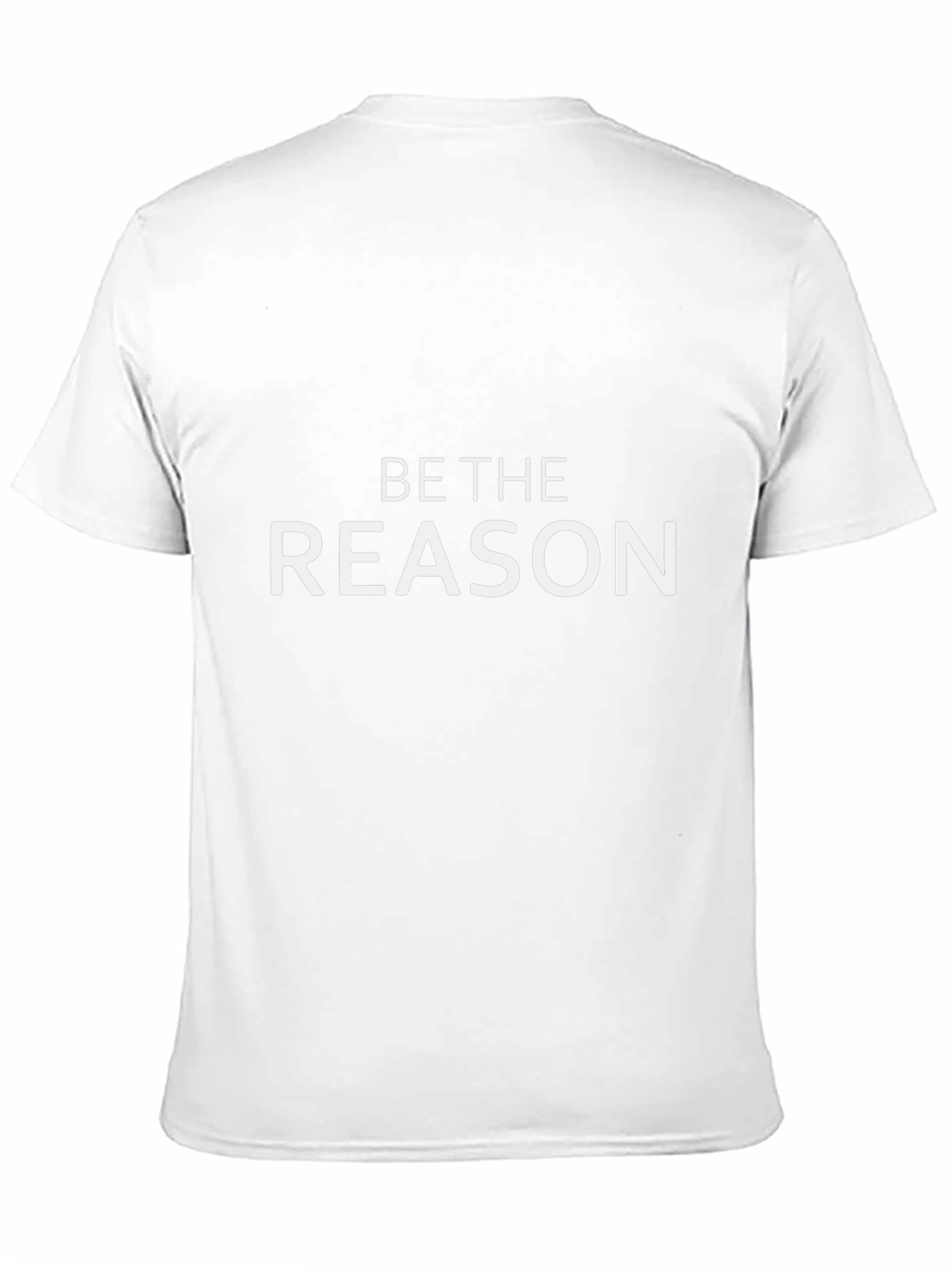Be the Reason T-Shirt - Motivational Black Tee