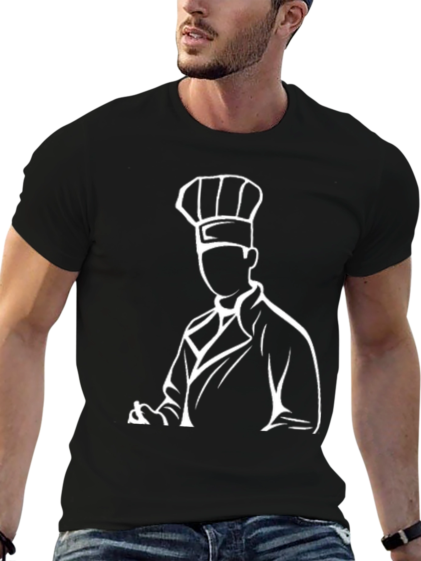 Chef Graphic Tee - Black