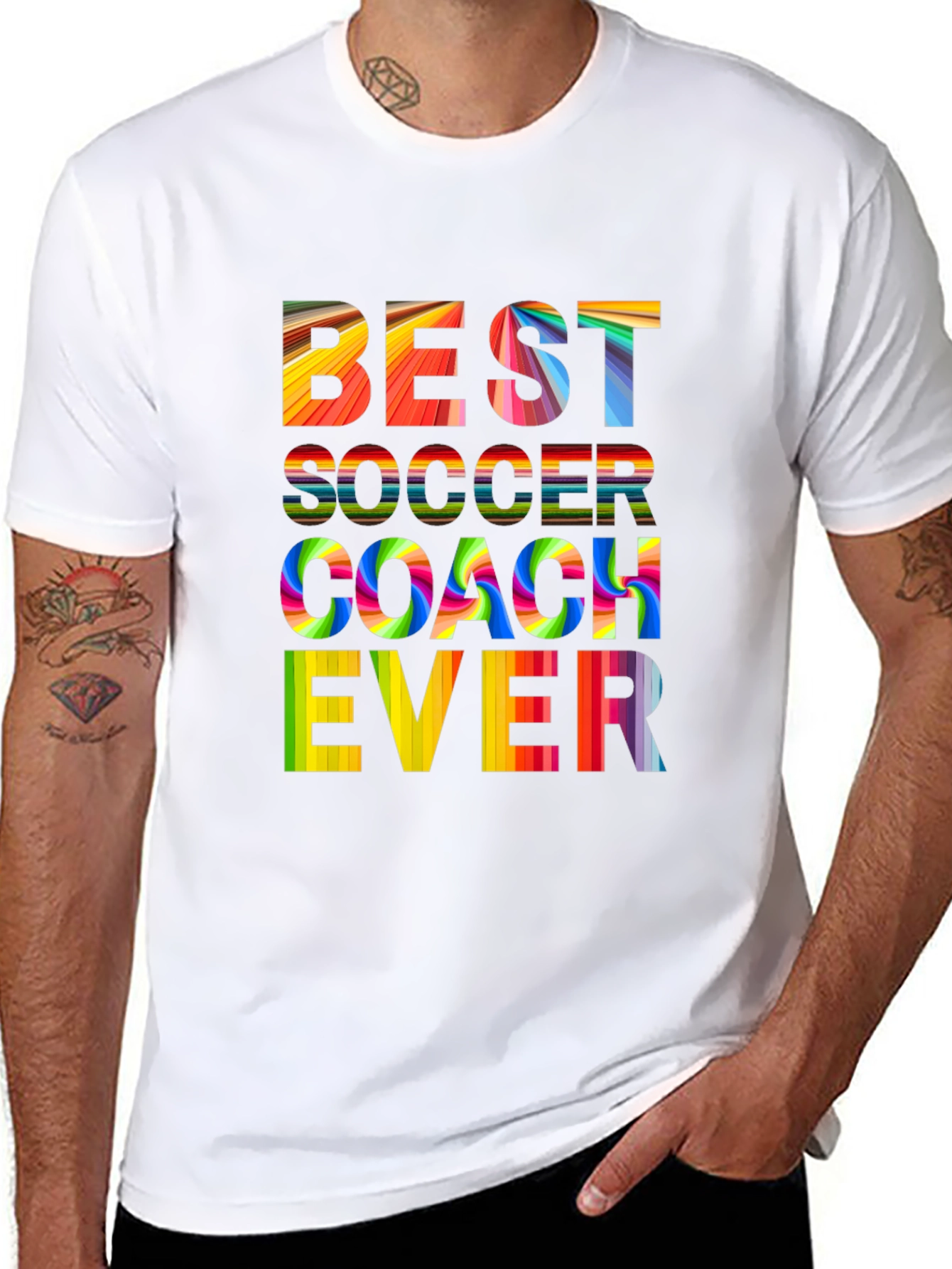 Best Soccer Coach Ever Graphic Tee