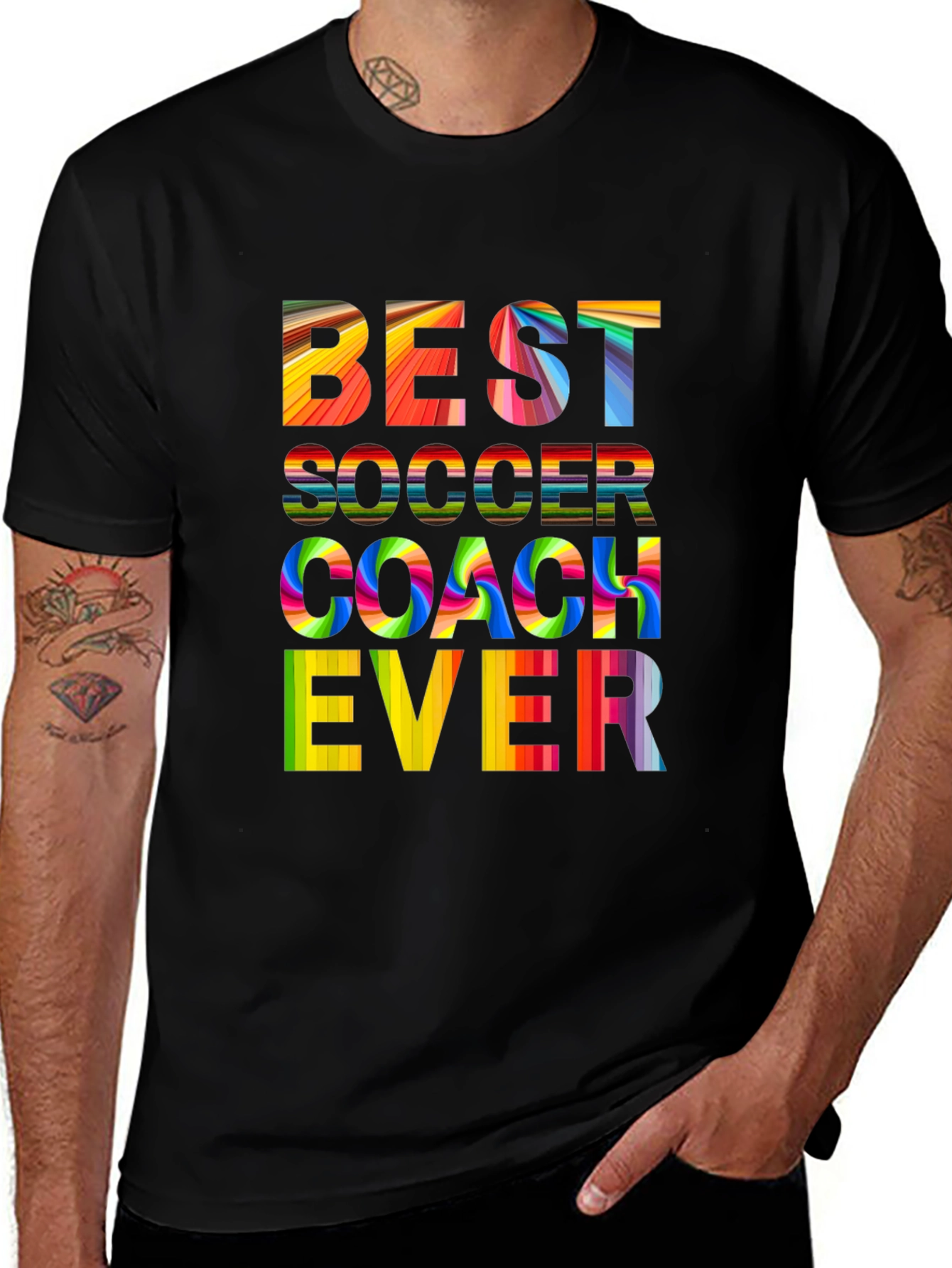 Best Soccer Coach Ever Graphic Tee
