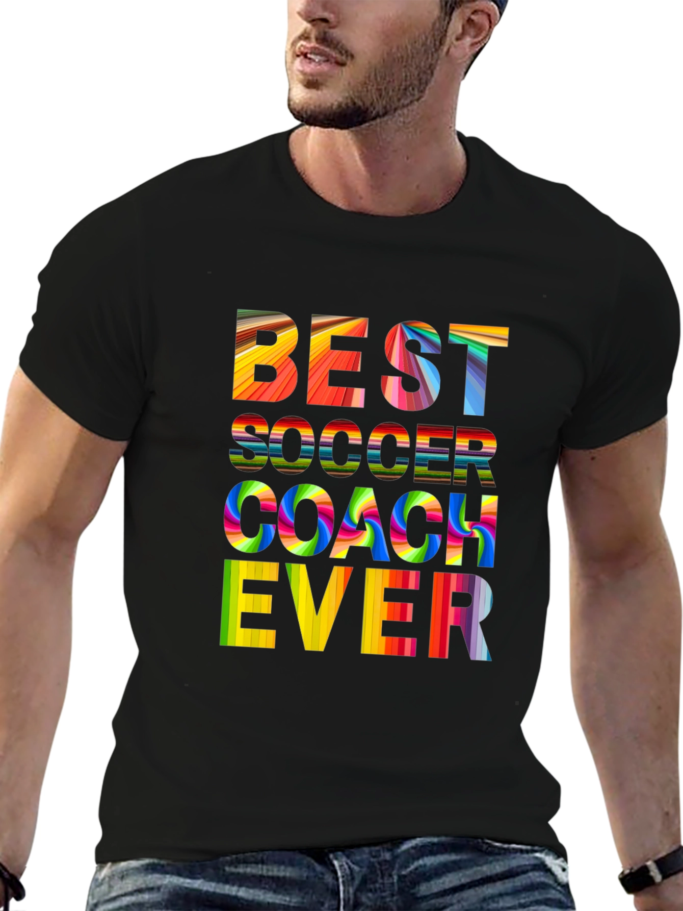 Best Soccer Coach Ever Graphic Tee