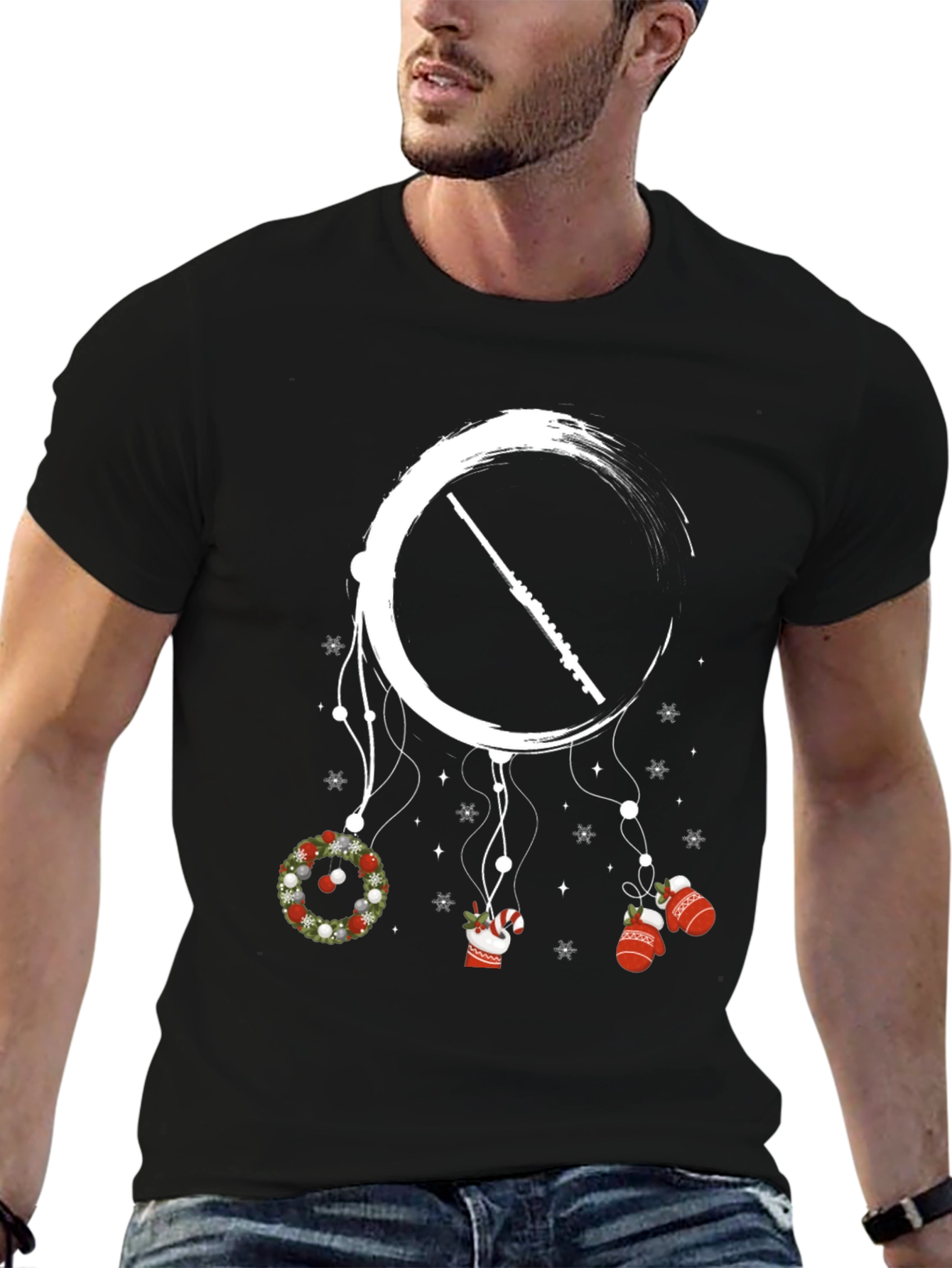 Holiday Flute Dreamcatcher T-Shirt