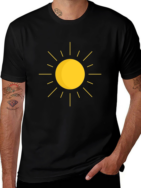 Sunshine Graphic Black T-Shirt