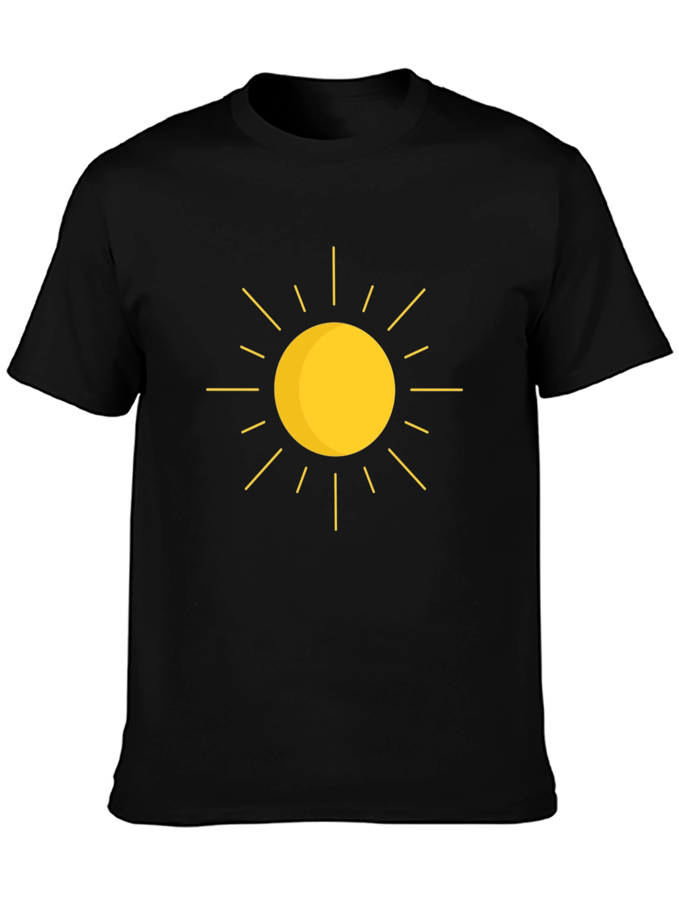 Sunshine Graphic Black T-Shirt