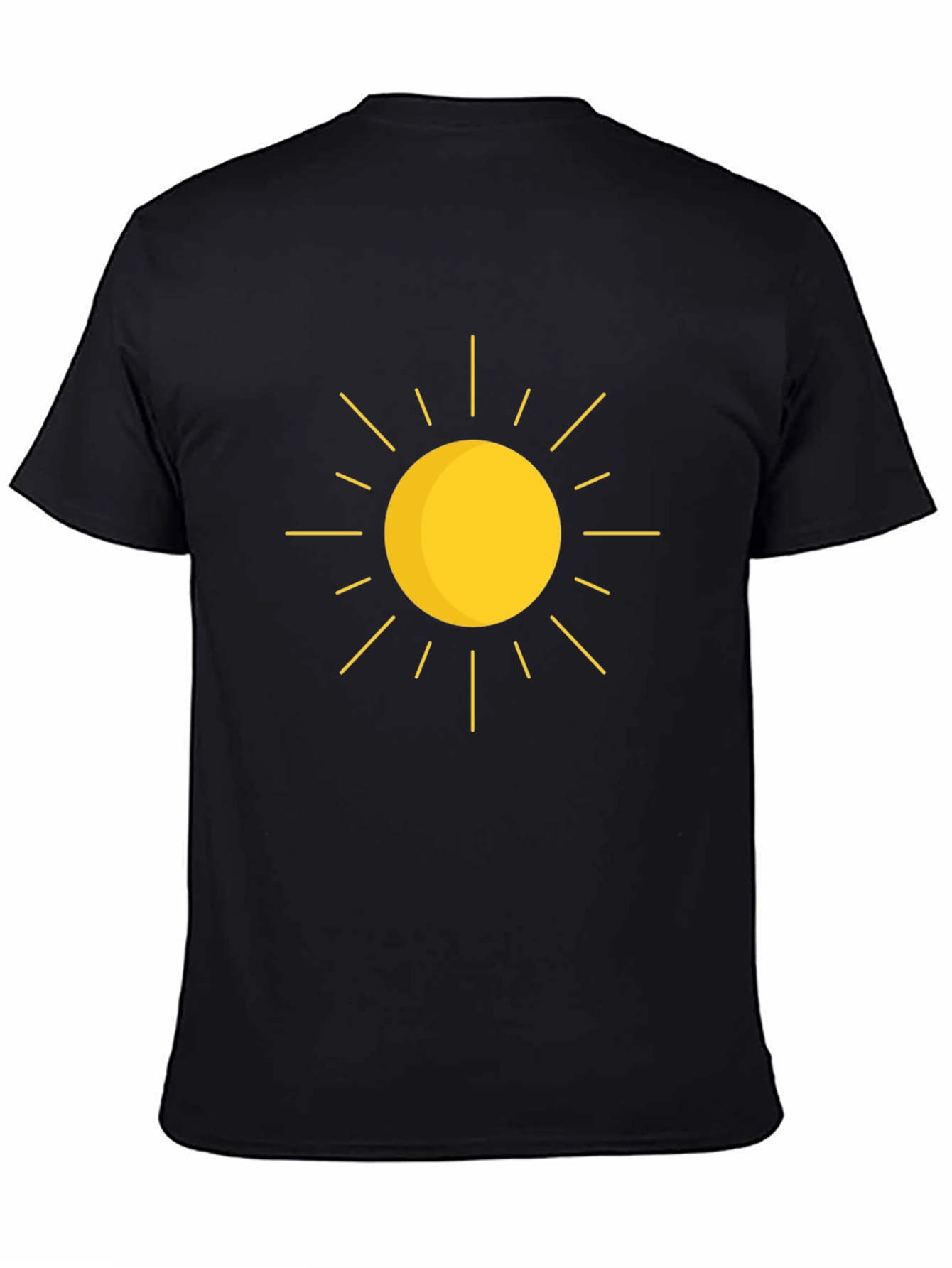 Sunshine Graphic Black T-Shirt