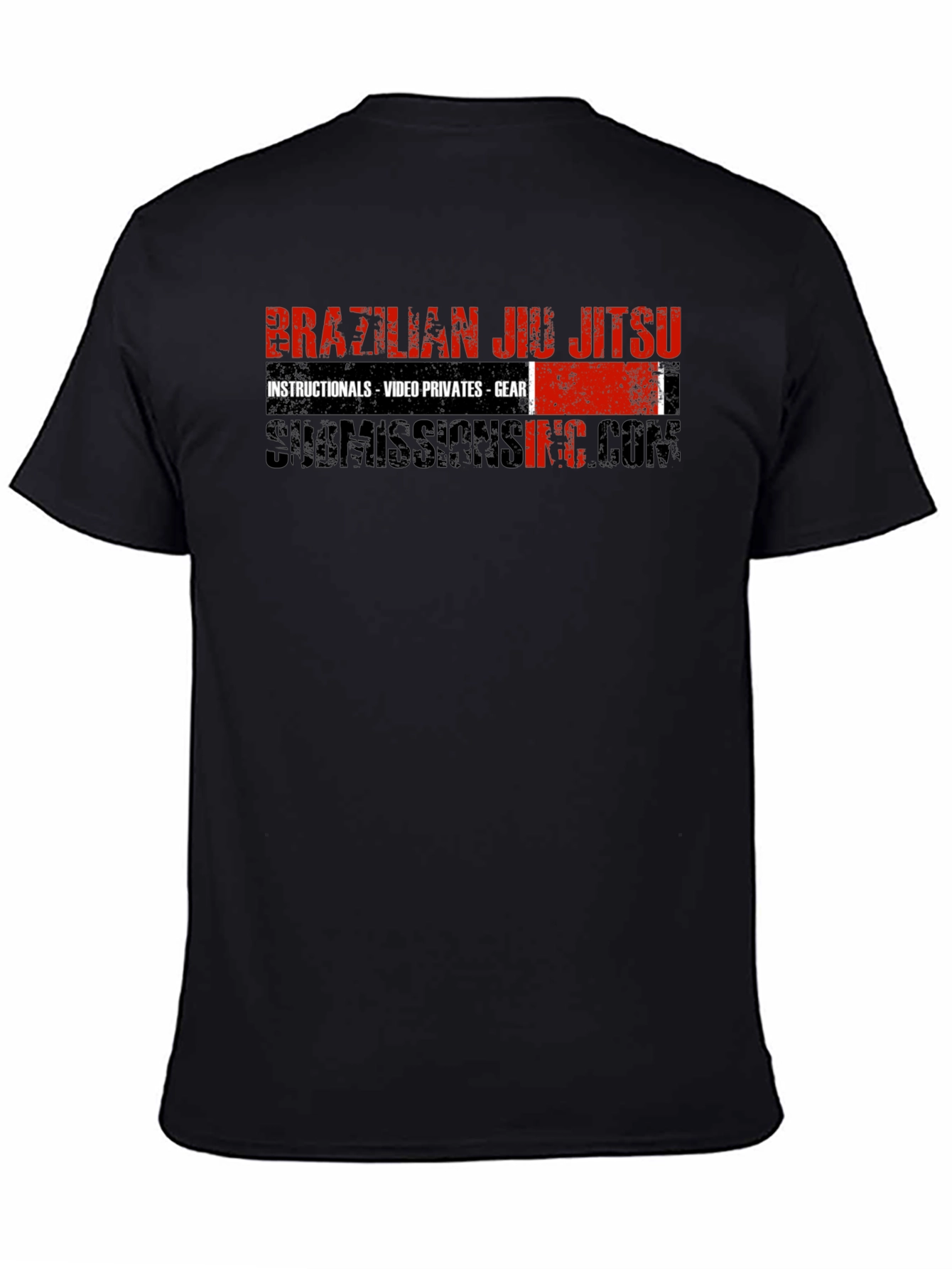 Brazilian Jiu Jitsu Black Graphic Tee