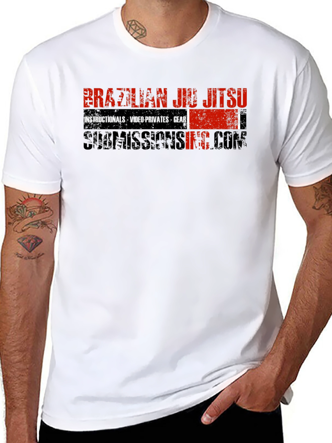 Brazilian Jiu Jitsu Black Graphic Tee