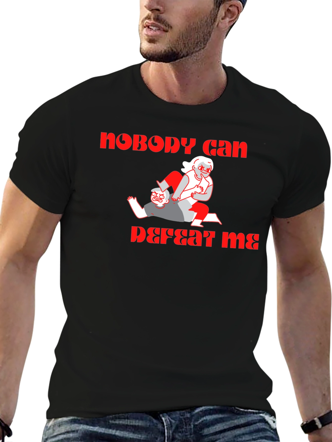 Nobody Can Defeat Me T-Shirt