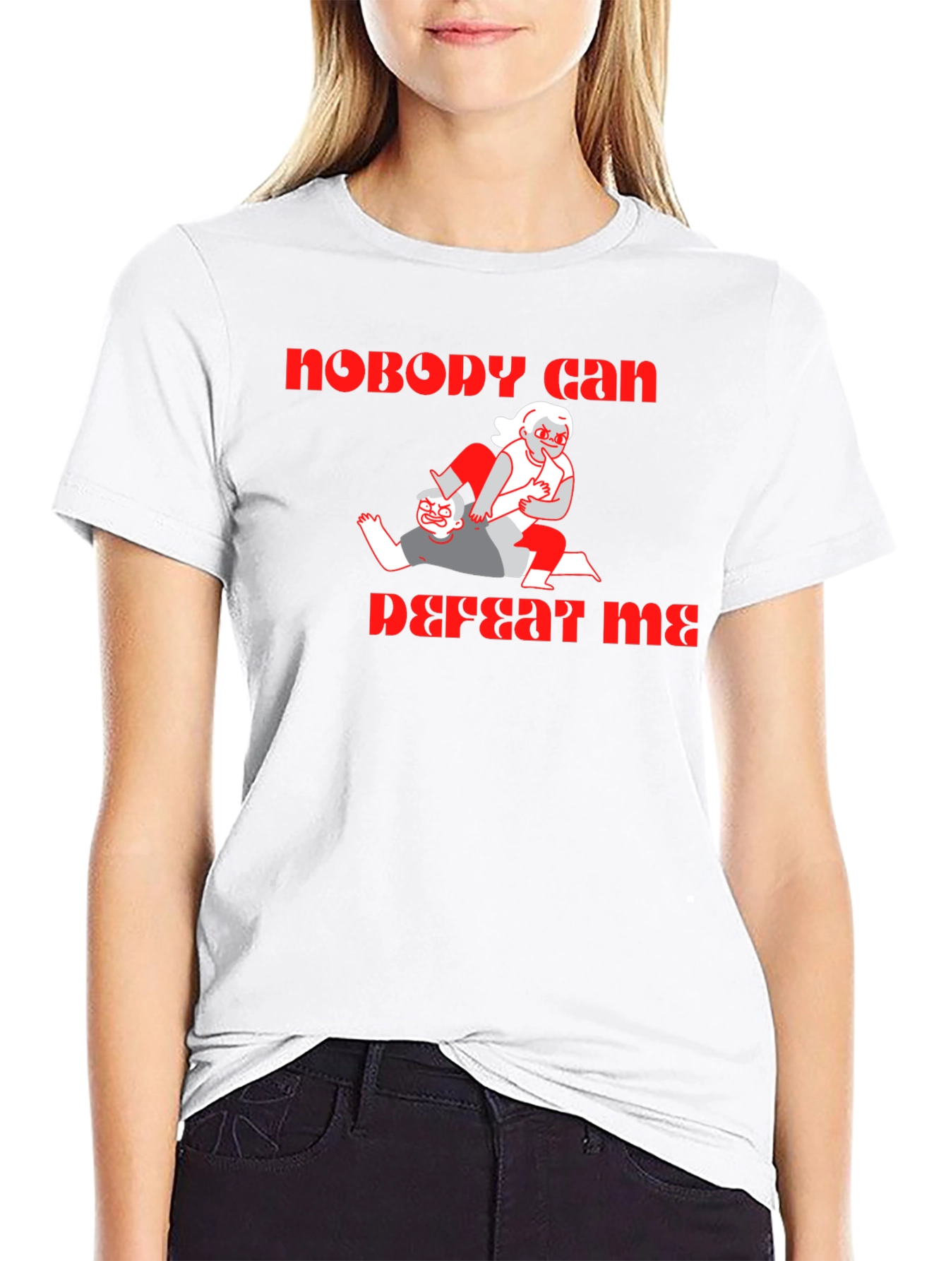 Nobody Can Defeat Me T-Shirt
