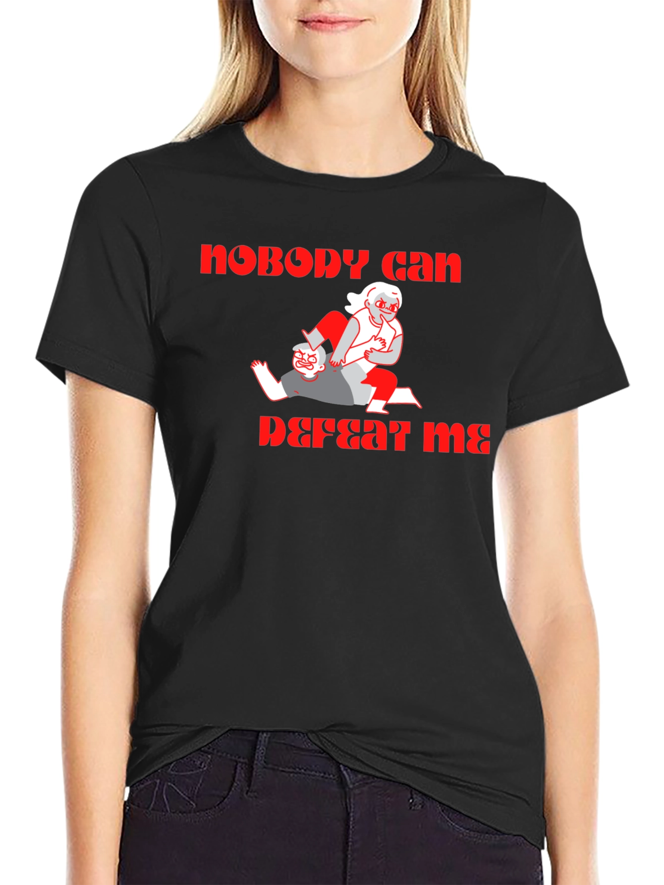 Nobody Can Defeat Me T-Shirt
