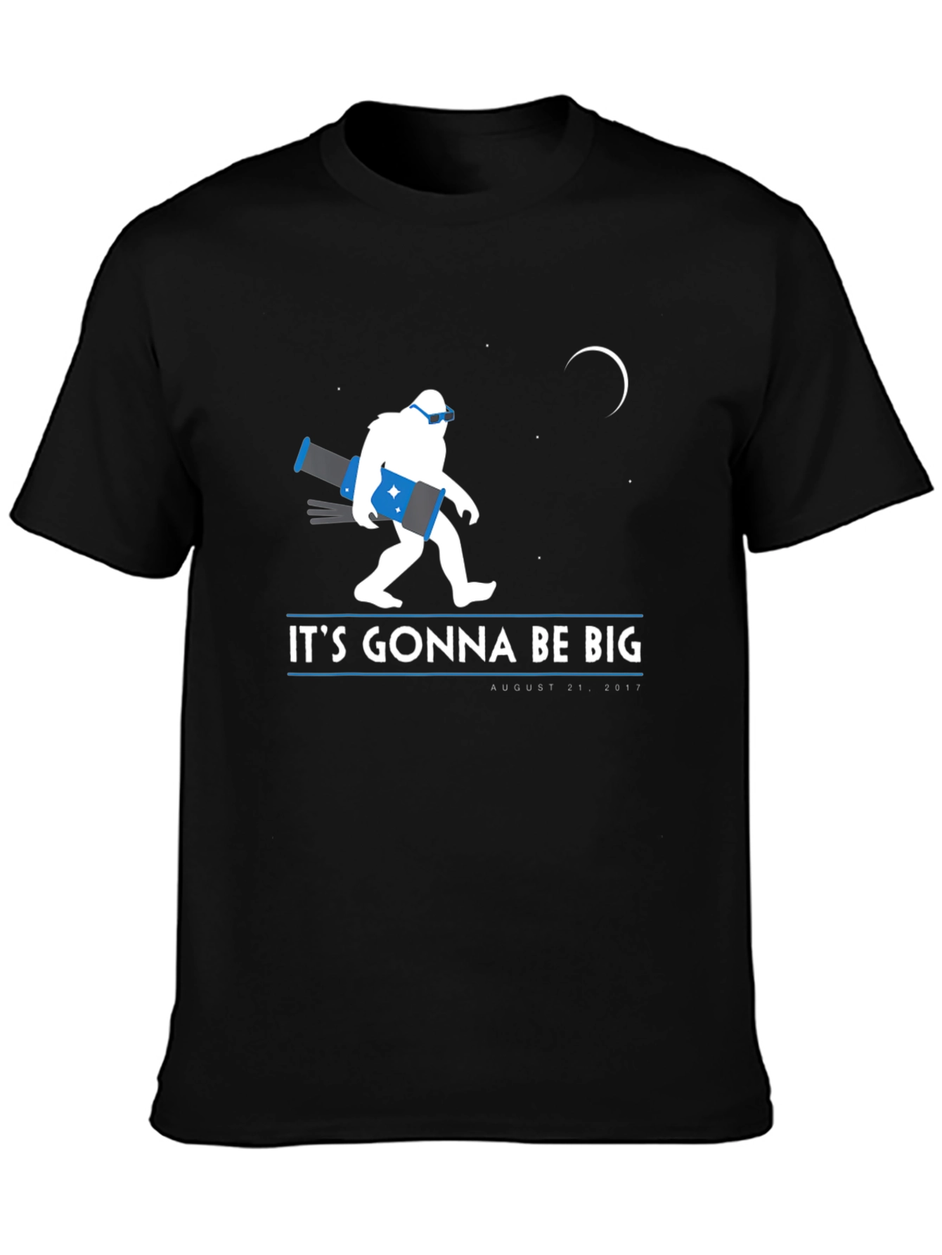 Bigfoot Total Solar Eclipse T-Shirt