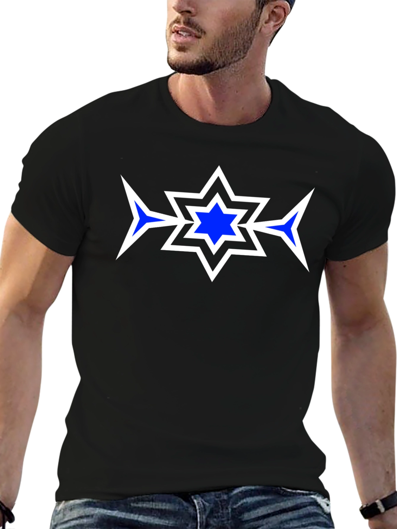 Star Graphic Black T-Shirt