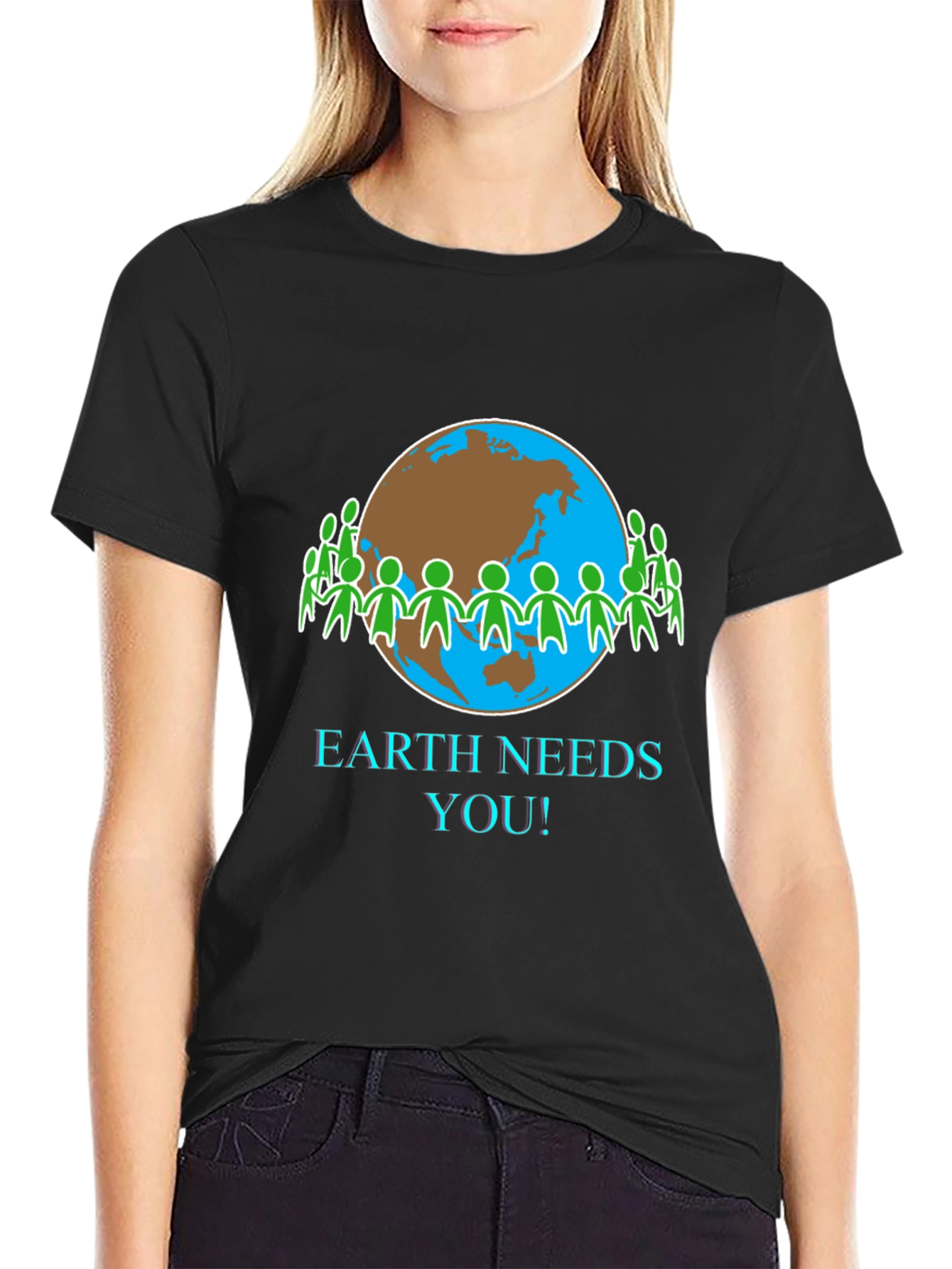 Earth Needs You T-Shirt - Eco-Friendly Design