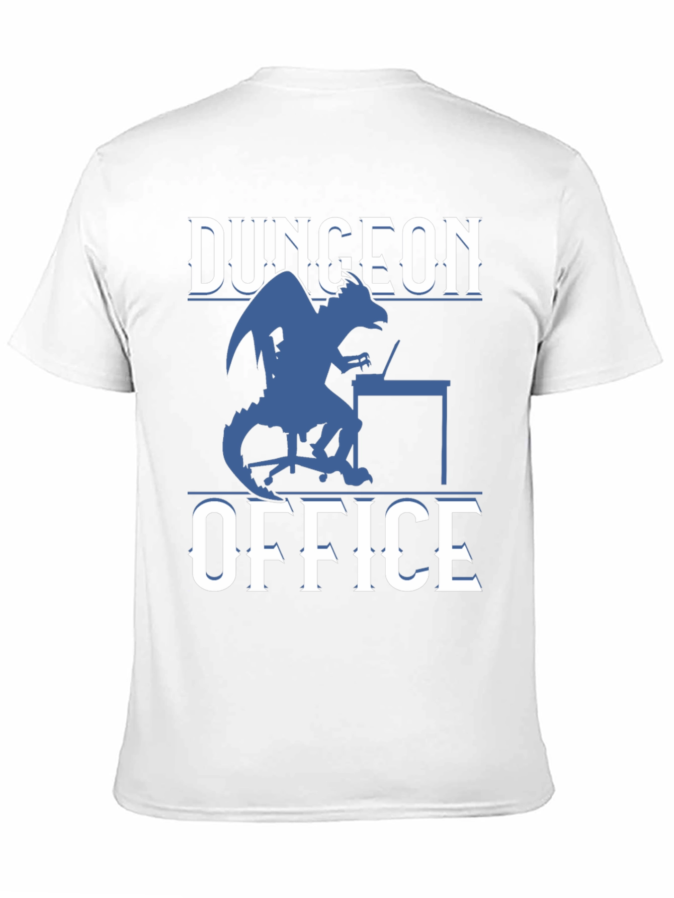 Dungeon Office Graphic Tee - Fantasy Gamer Shirt