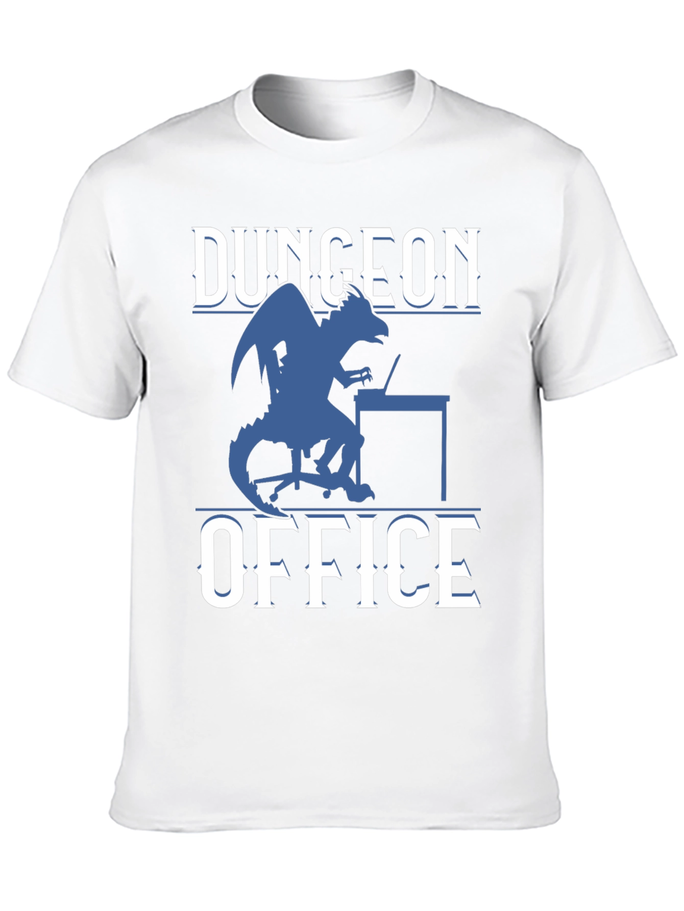 Dungeon Office Graphic Tee - Fantasy Gamer Shirt
