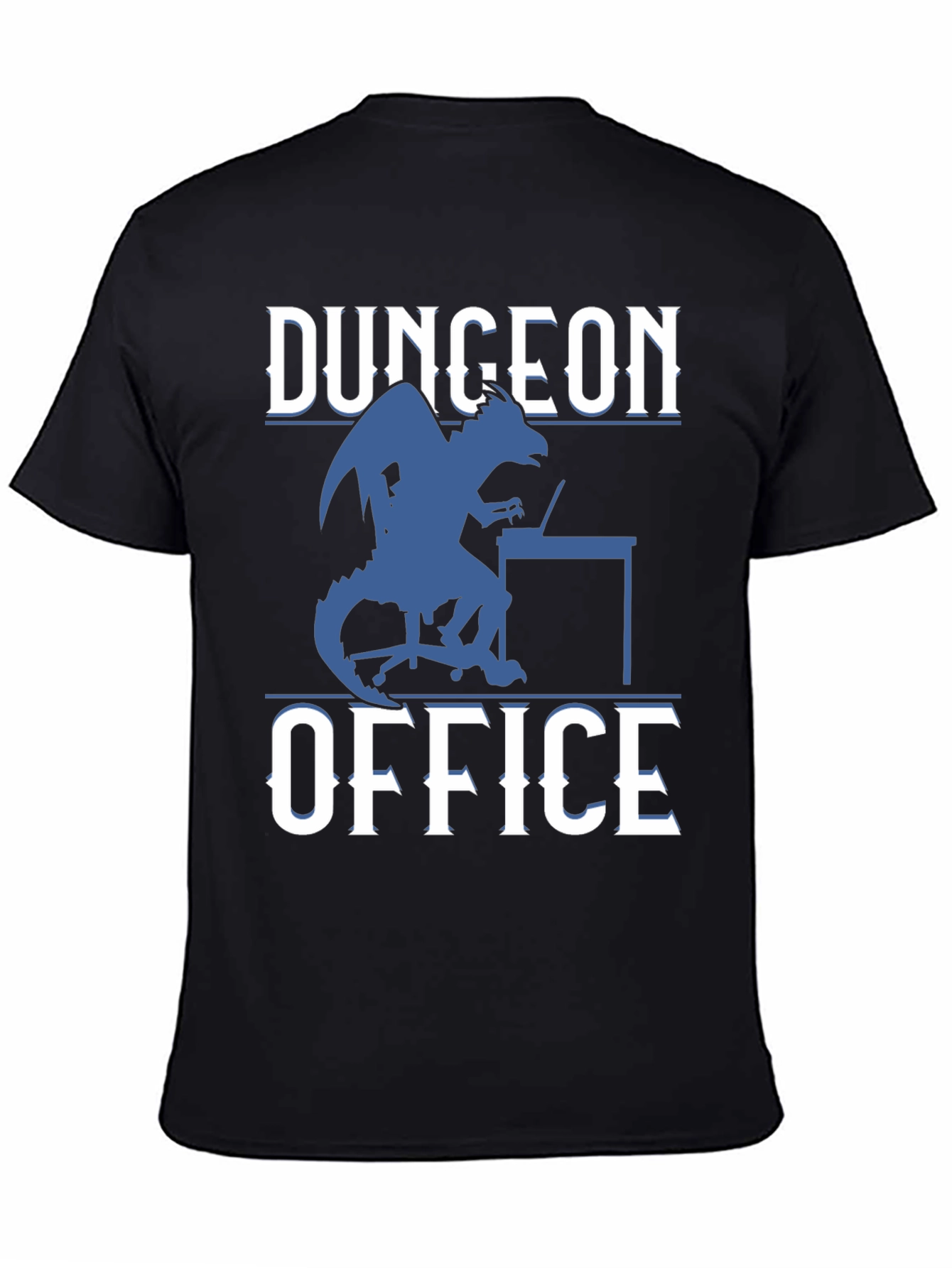 Dungeon Office Graphic Tee - Fantasy Gamer Shirt