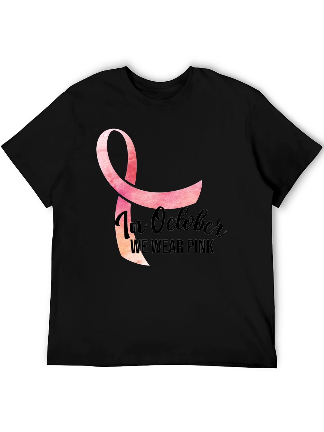 In October We Wear Pink T-Shirt