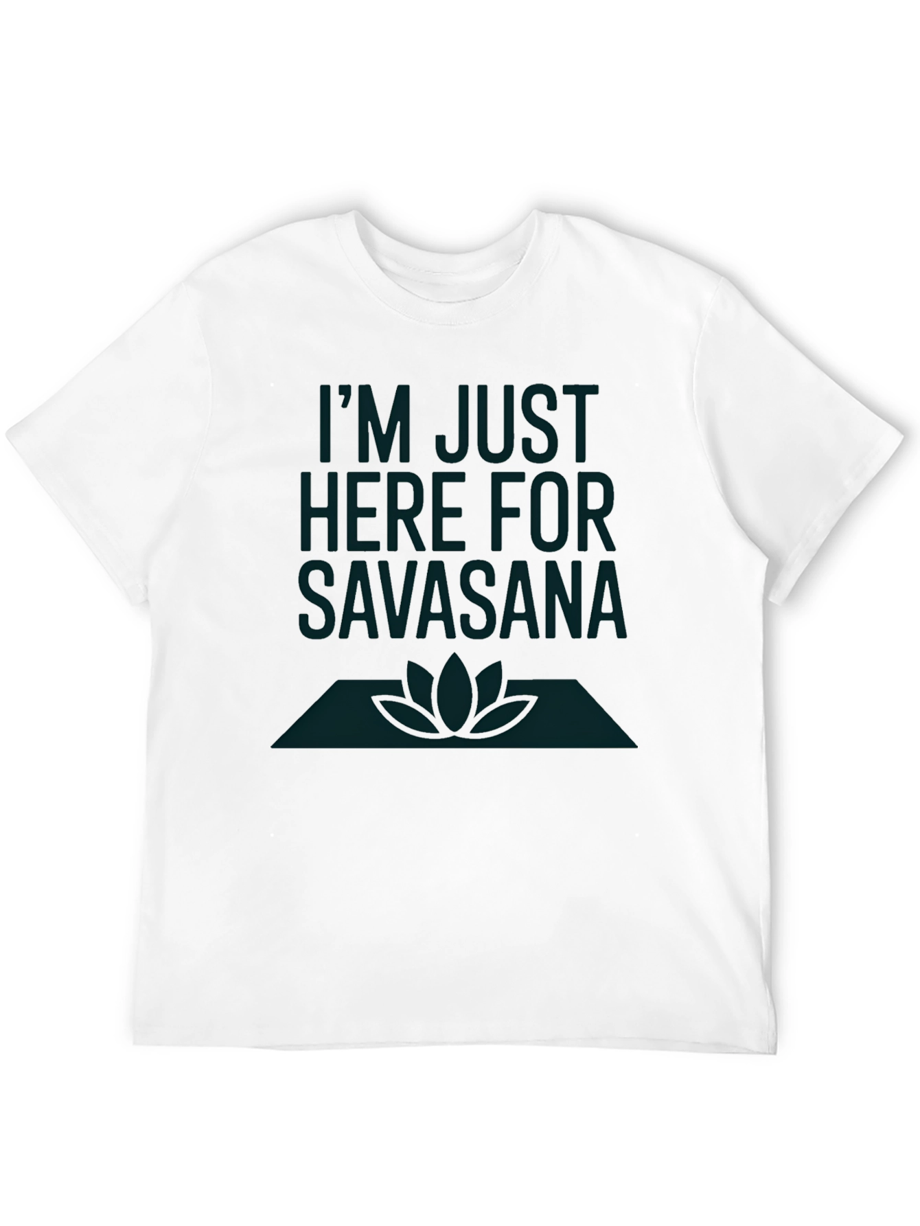 Yoga Savasana T-Shirt - Relax & Recharge