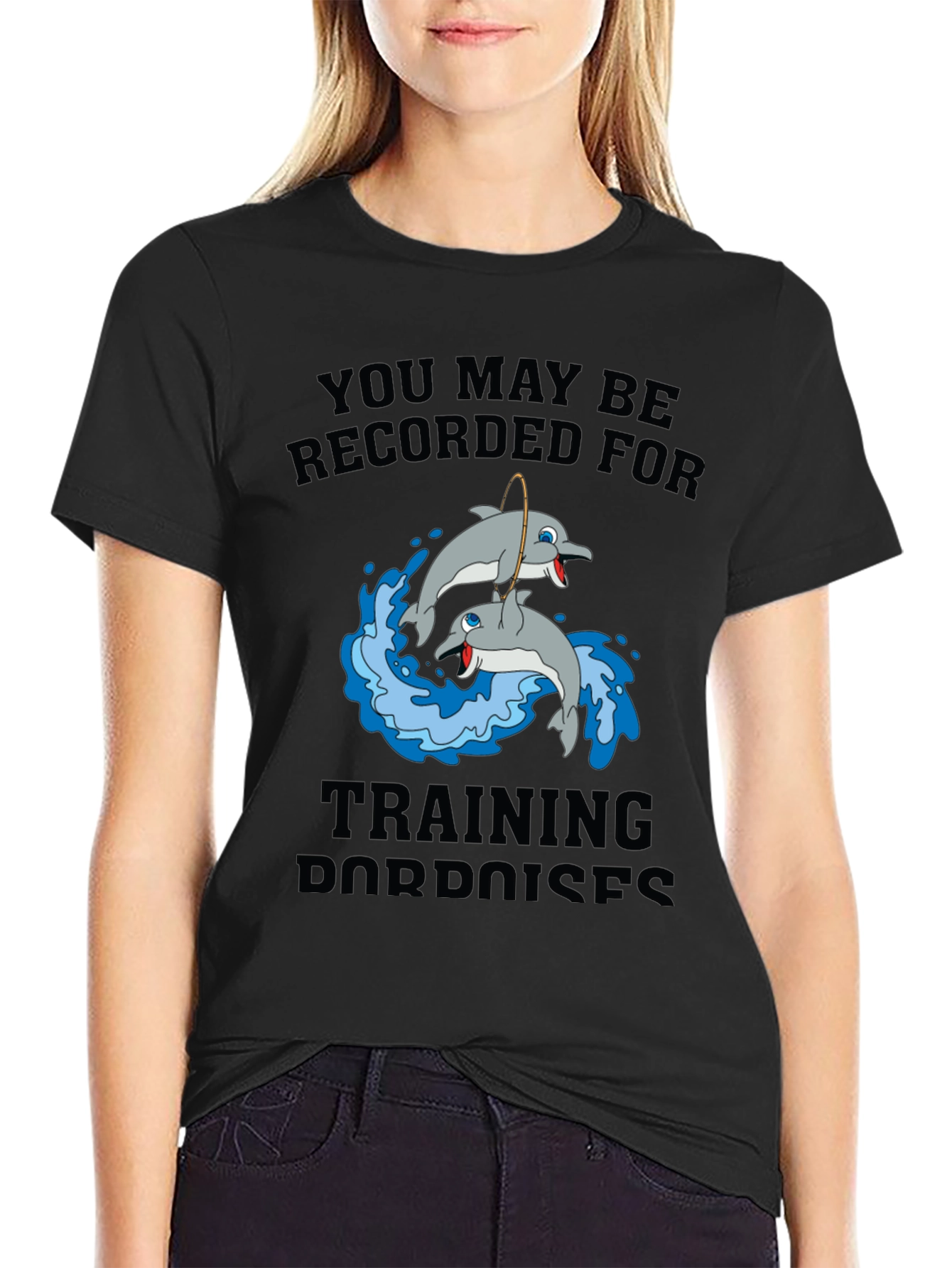 Training Porpoises Graphic T-Shirt