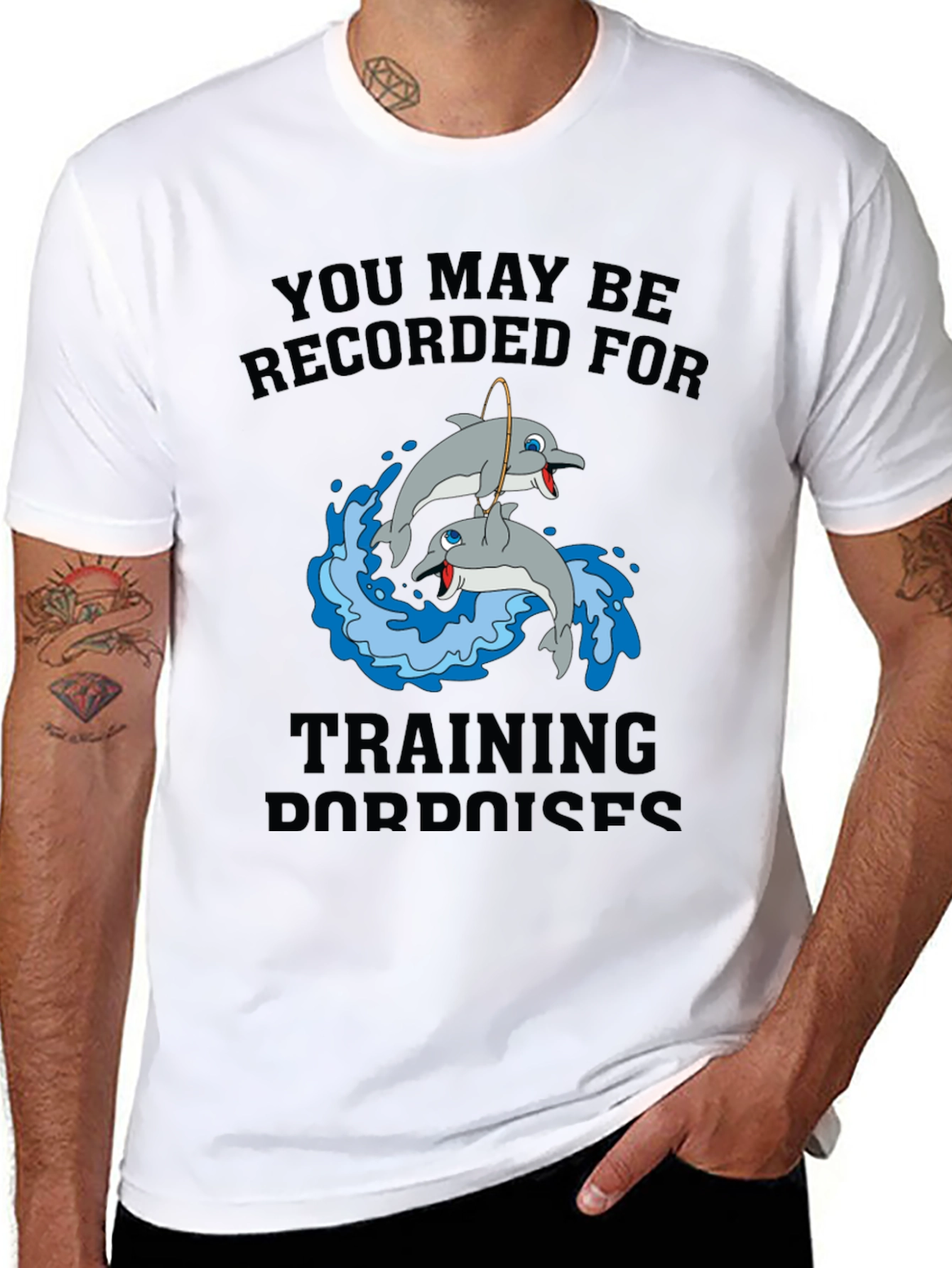 Training Porpoises Graphic T-Shirt