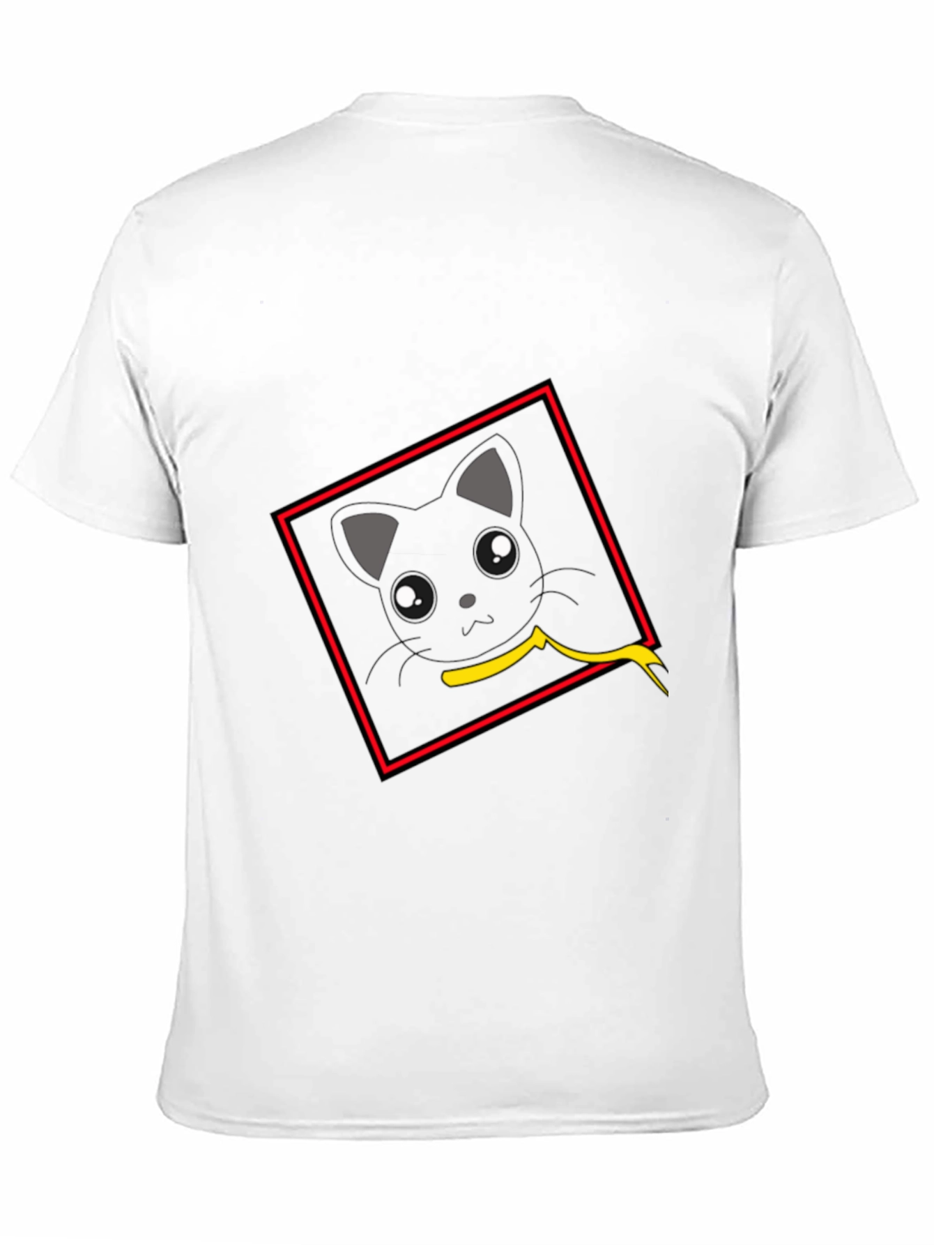 Cool Cat Graphic Tee - Black