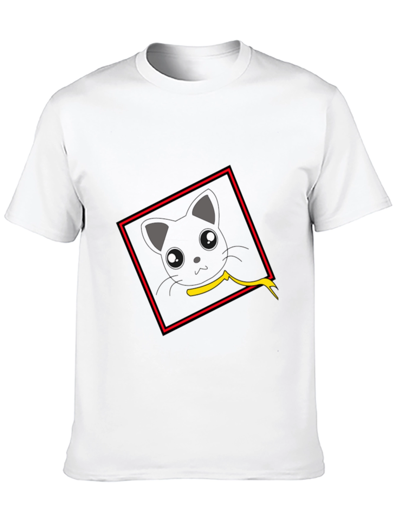 Cool Cat Graphic Tee - Black