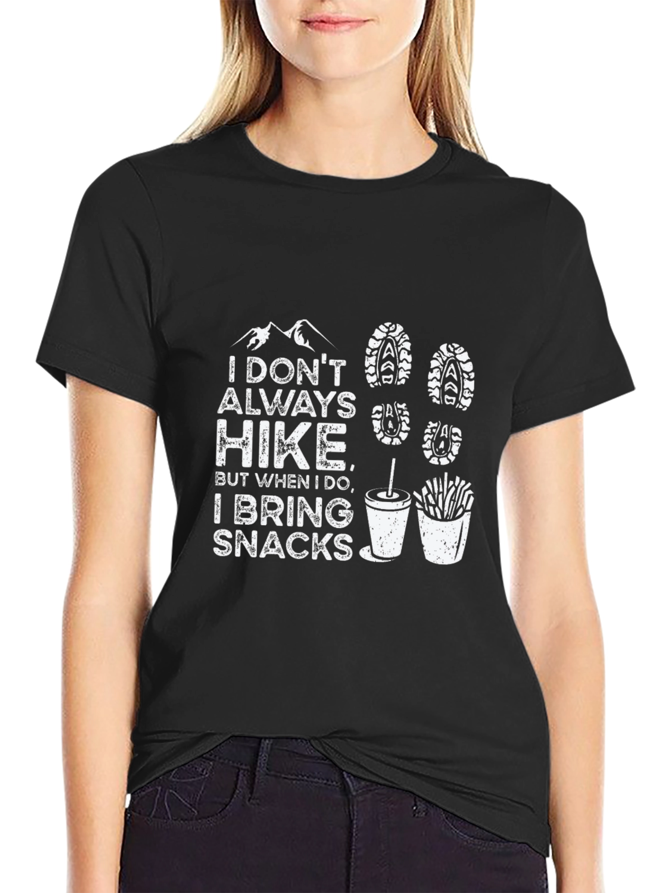 Hiking Snacks Graphic Tee - Outdoor Adventure