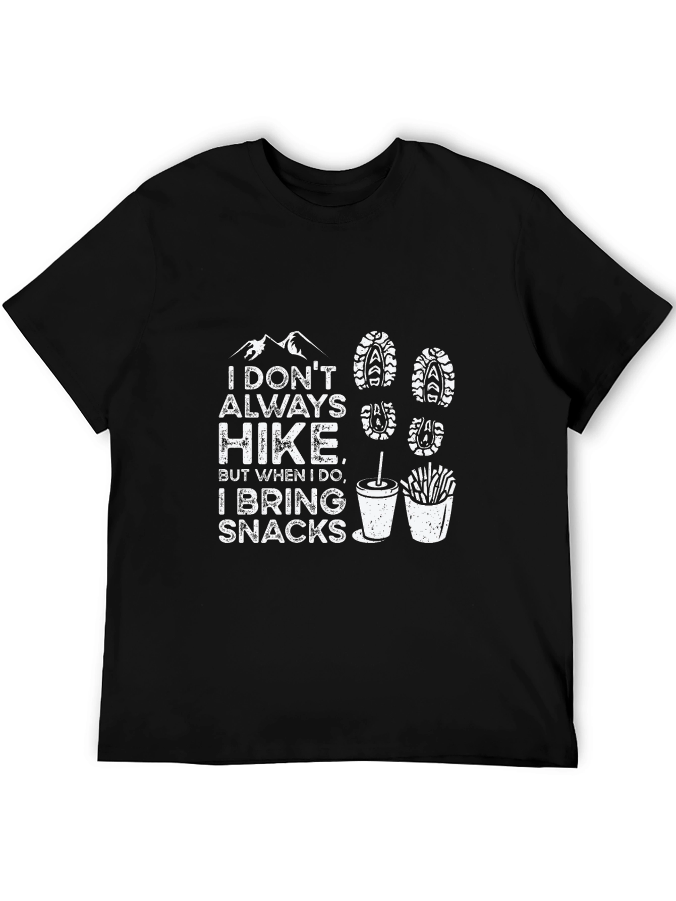 Hiking Snacks Graphic Tee - Outdoor Adventure